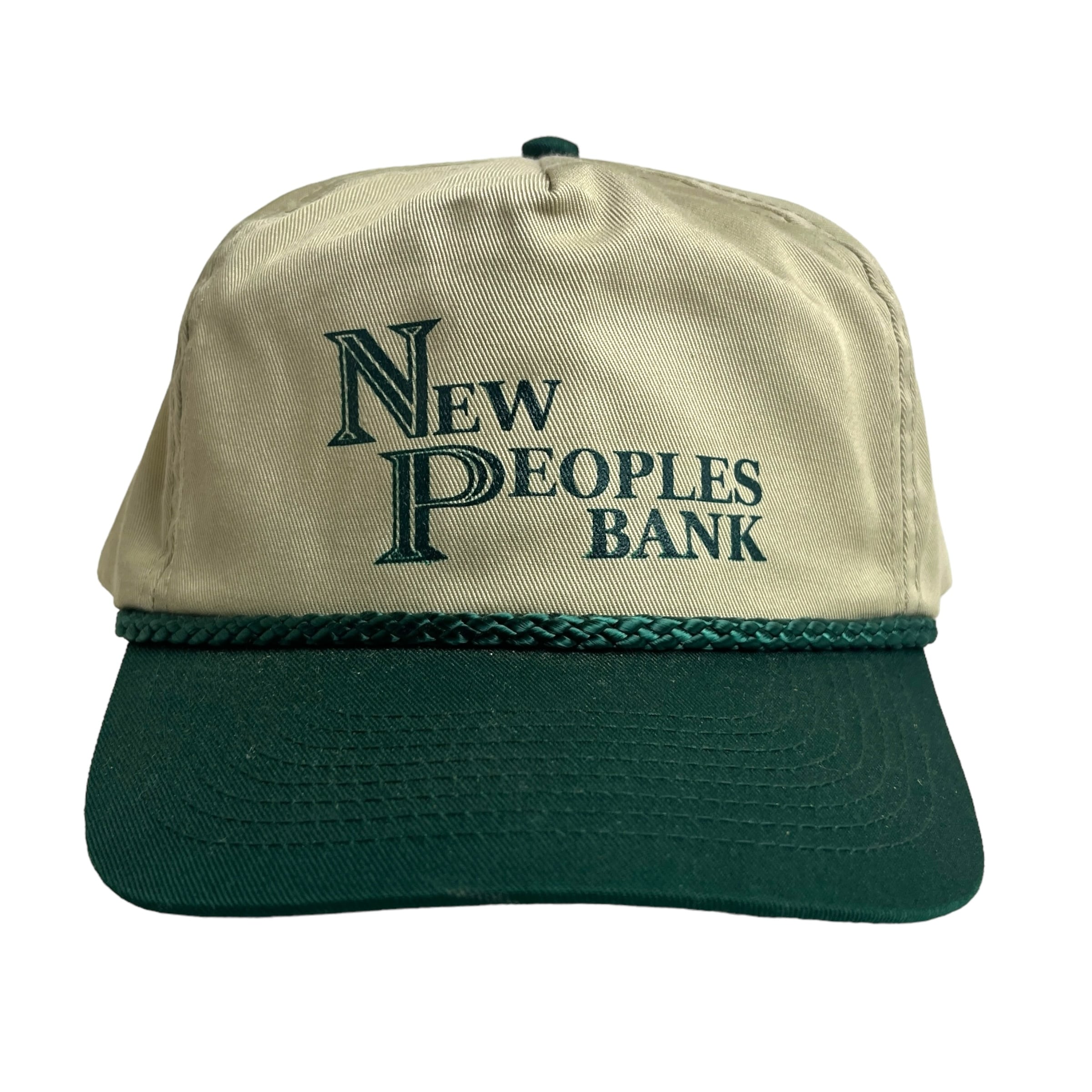 キャップ/帽子】NEW PEOPLES BANK (ニューピープルズバンク) ツートン