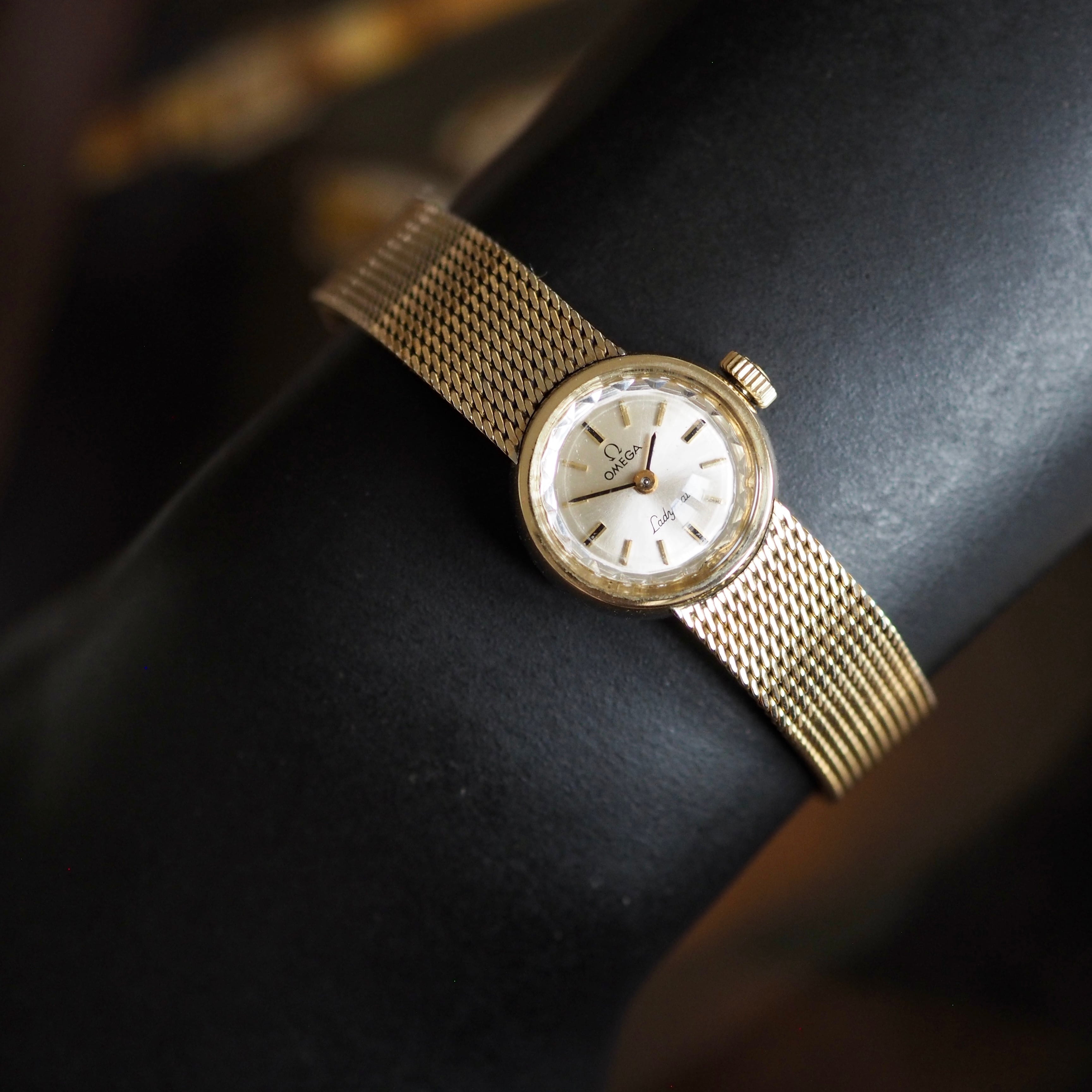 全純正品 OMEGA Ladymatic オメガ レディマティック 自動巻き