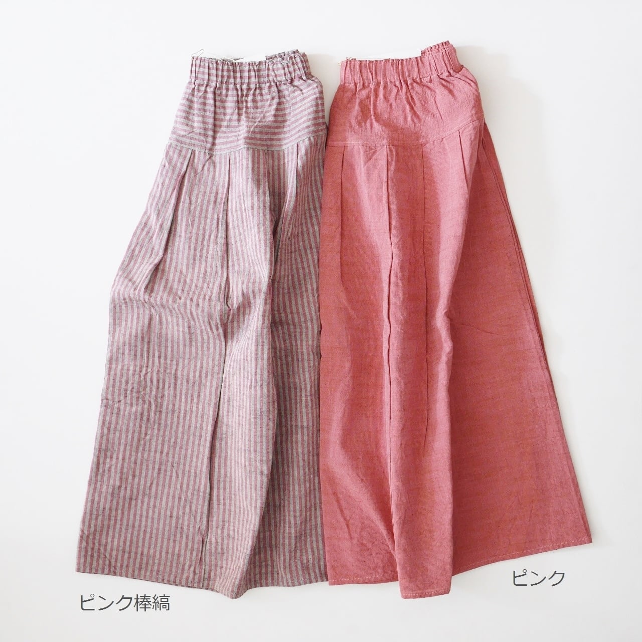 会津木綿キュロット(股上+10cm) YAMMA ヤンマ産業 | 日々花［ Hibika