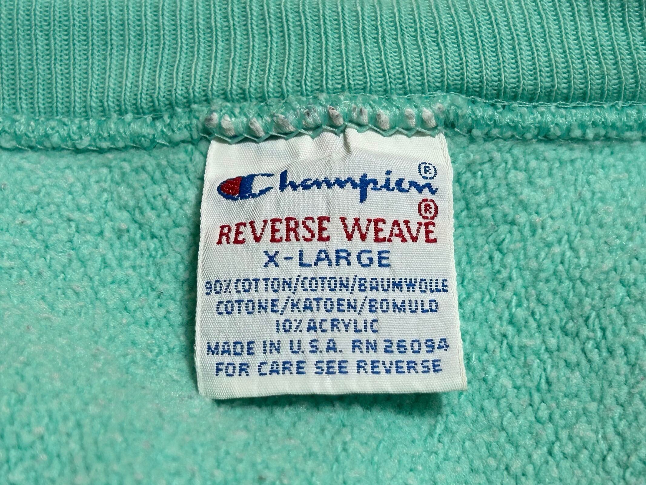 レアカラー 90s チャンピオン Champion リバースウィーブ スウェット