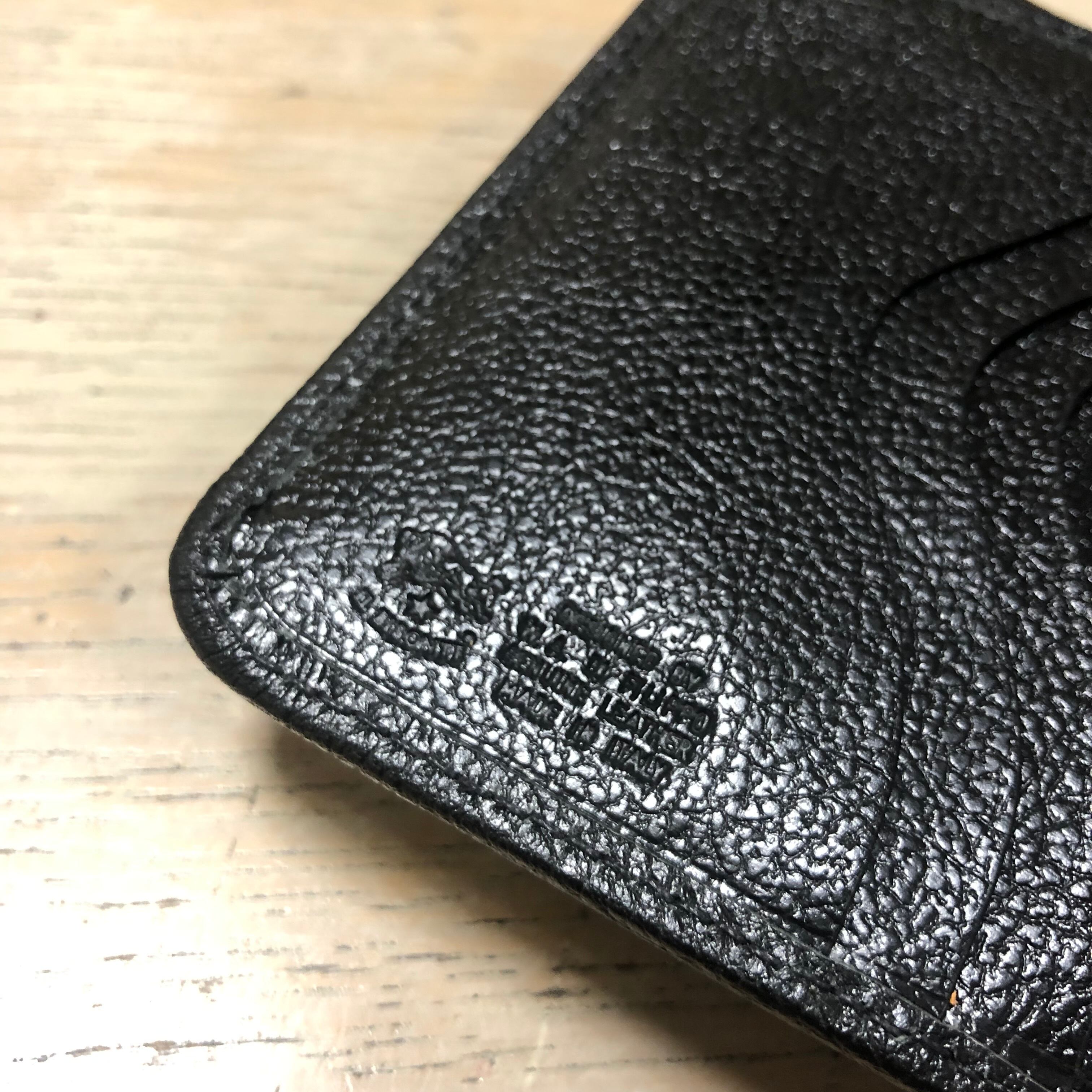 IL BISONTE イルビゾンテ 2つ折りラウンドファスナー財布