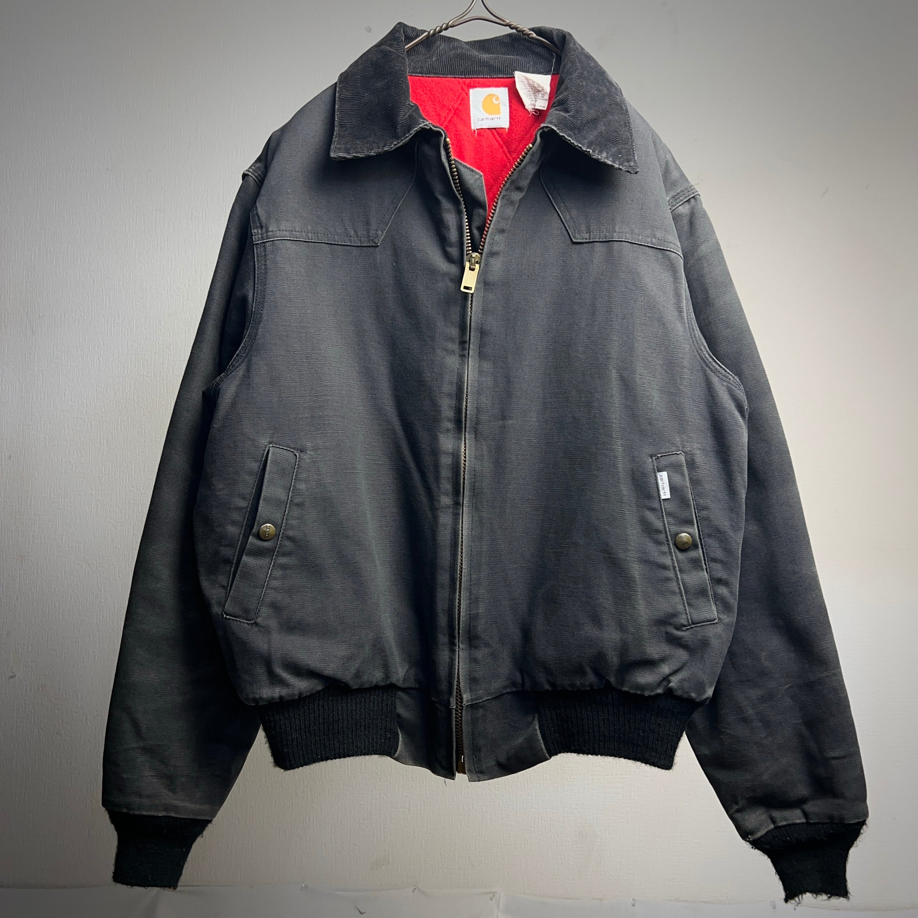 80's~90's Carhartt Santa Fe Jacket Black MADE IN USA 80年代 90年代