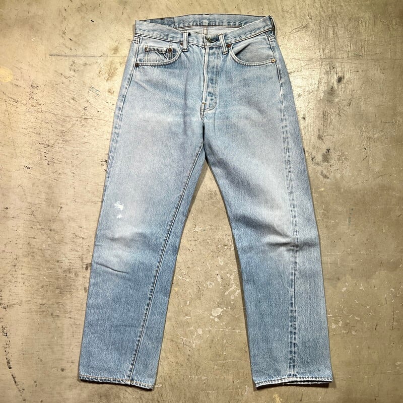 80's Levi's リーバイス 501 デニム 赤耳 66後期 過渡期モデル Red
