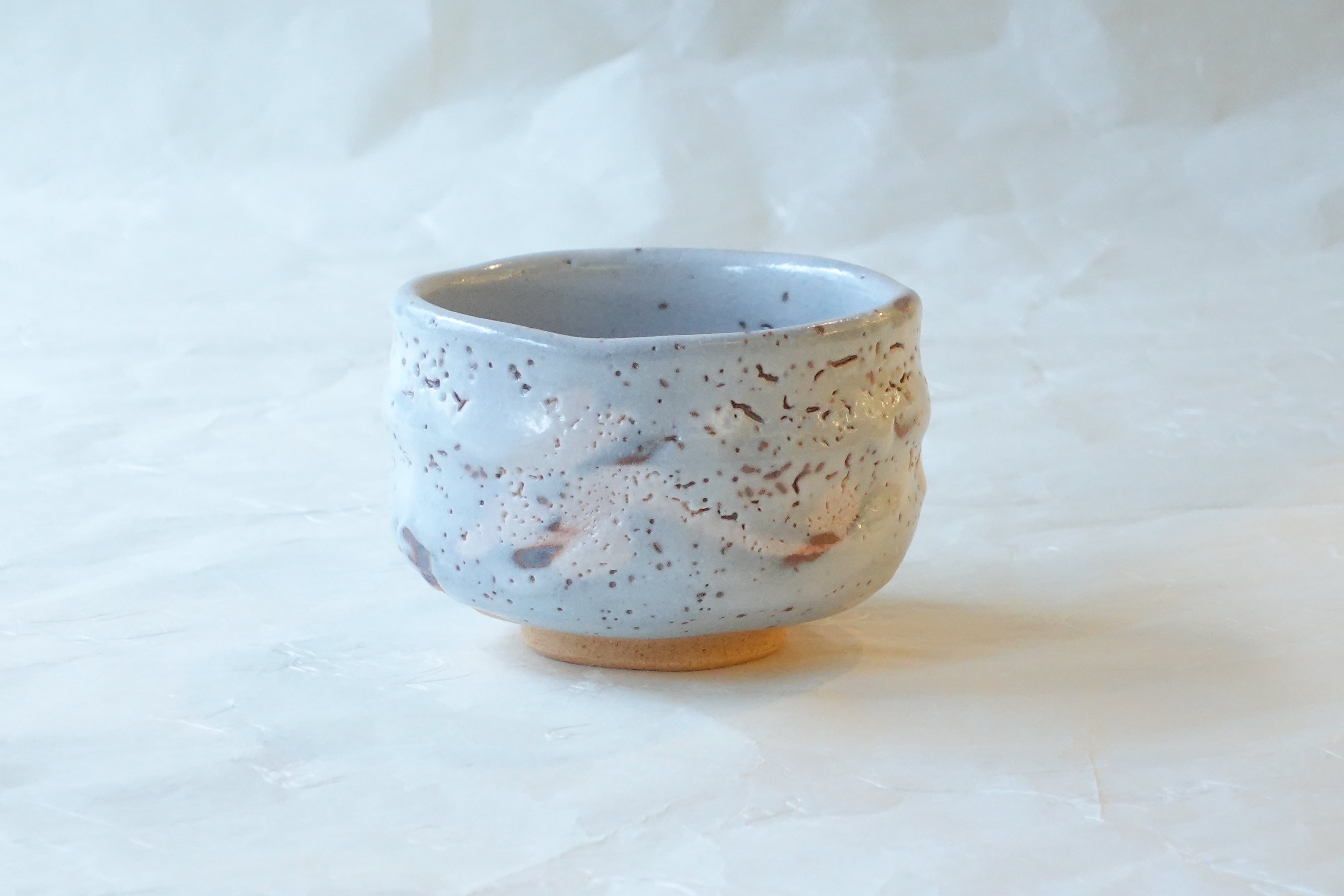 美濃焼 加藤秀山 作 鼠志野 抹茶碗 | 小林漆陶