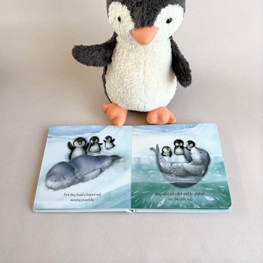 Jellycat ジェリーキャット | The Naughty Penguins Book ペンギンの