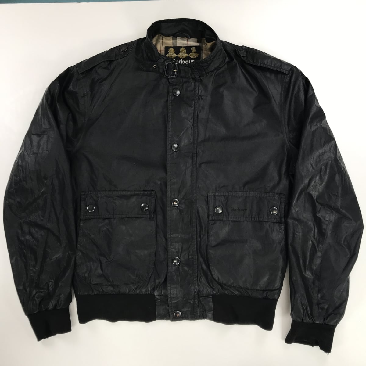 BARBOUR バブアー CARBON FINISH FLYER コットン ポリエステル
