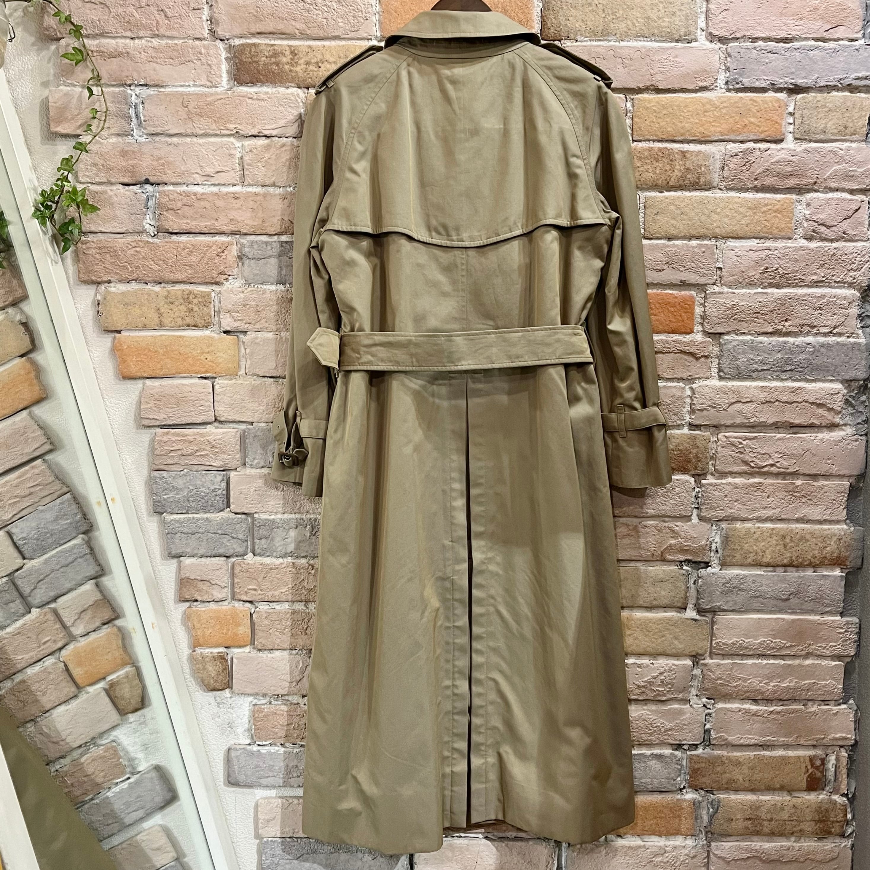 burberry “ladies trench coat” size6 イングランド製 バーバリー