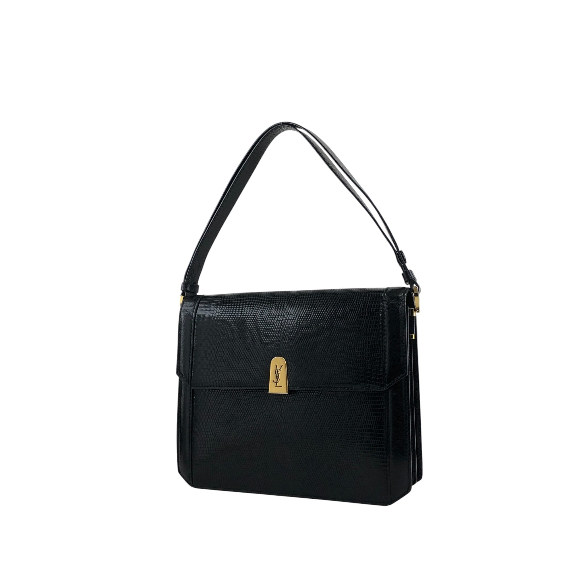 Yves Saint Laurent イヴ・サンローラン ショルダーバッグ ブラック