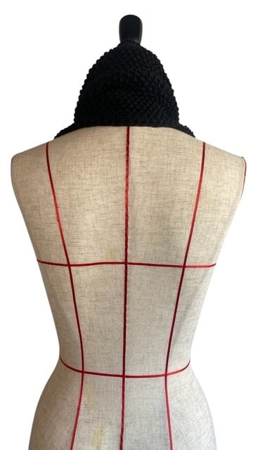 25AW】FUMIE TANAKA フミエタナカ / knit fringe neck / ニット