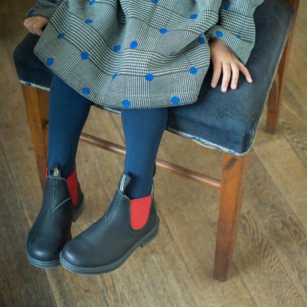 Blundstone］サイドゴアブーツ#581 キッズ｜BLACK／RED | bibmilk Online