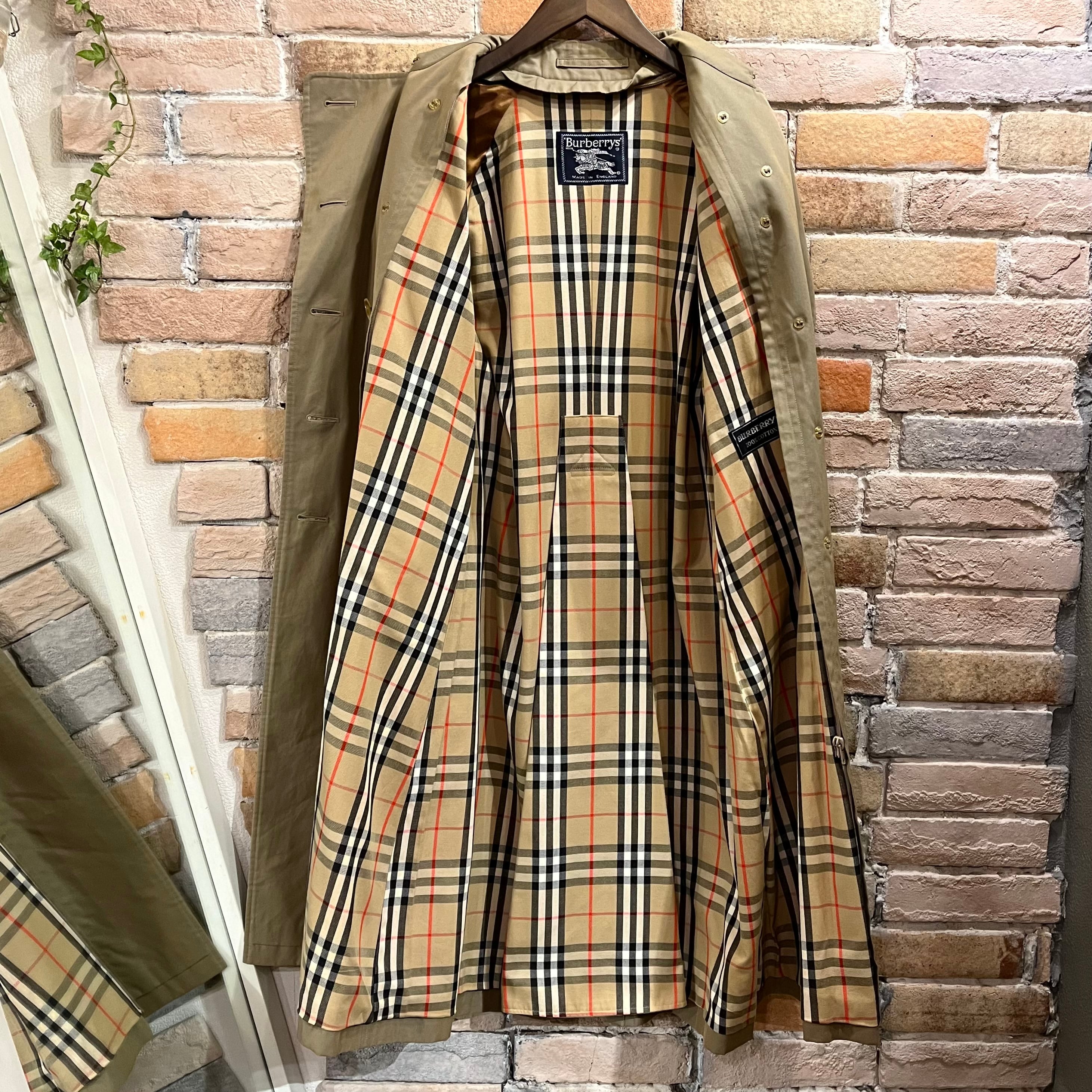 burberry “ladies trench coat” size6 イングランド製 バーバリー