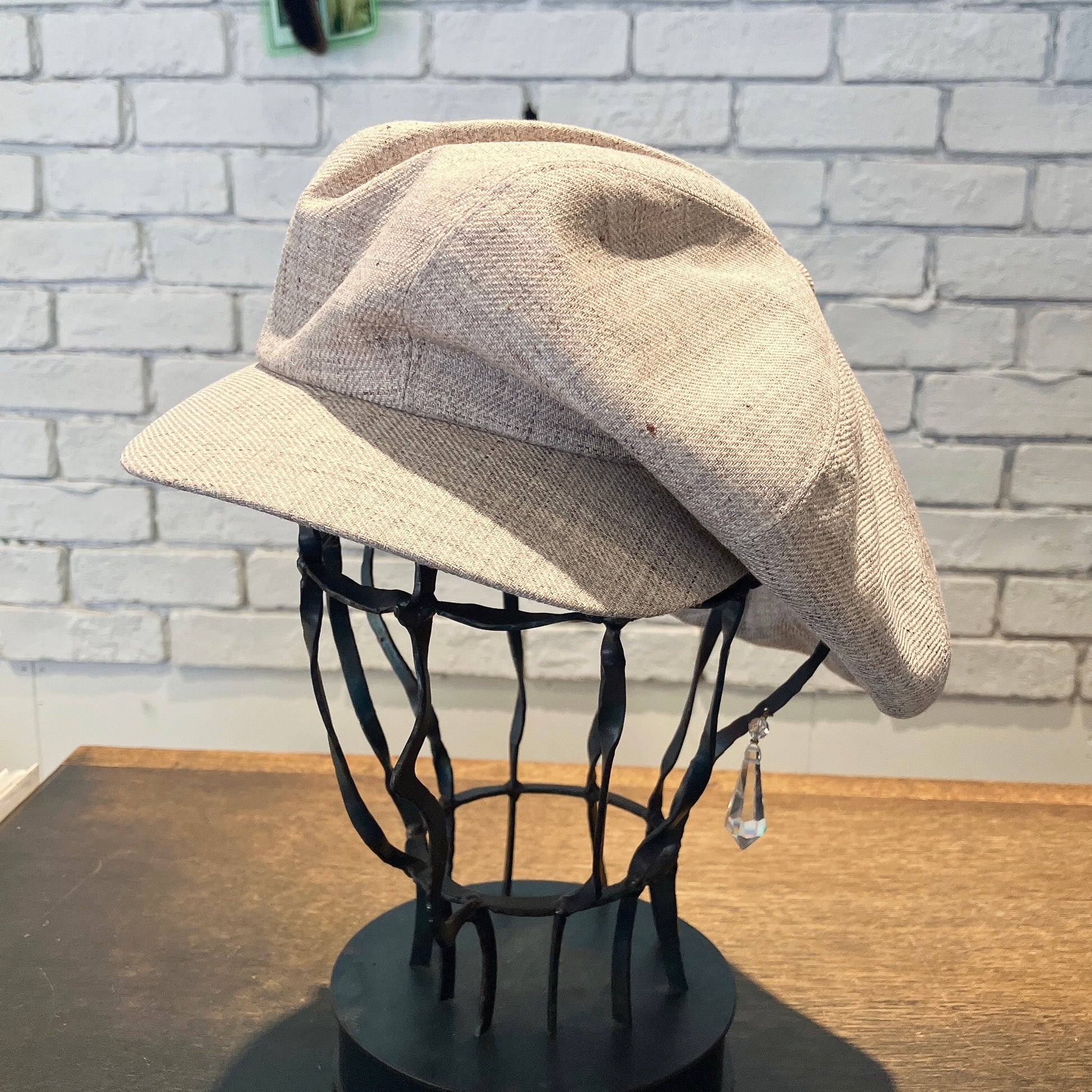 Dari】Linen Big casquette キャスケット ARI889-CAS | 広島の帽子専門
