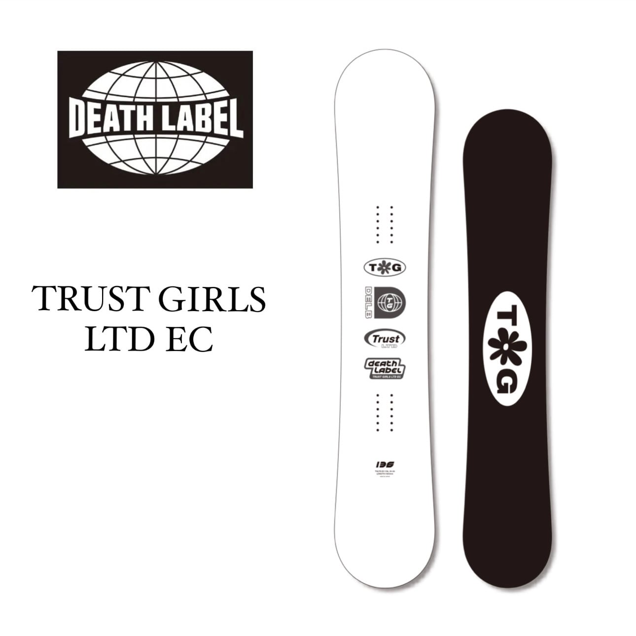 早期予約特典有り】25-26モデル. DEATH LABEL . 『 DWS 』 . デス