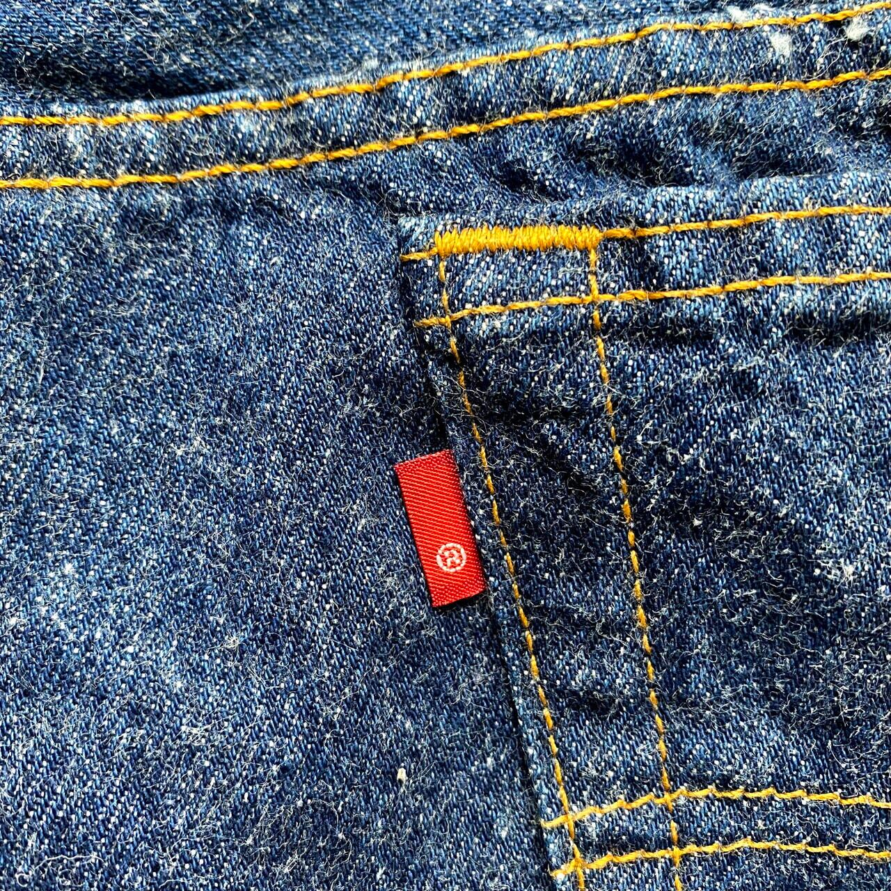 80年代 USA製 Levi's リーバイス 真紺 501 ストレート デニムパンツ