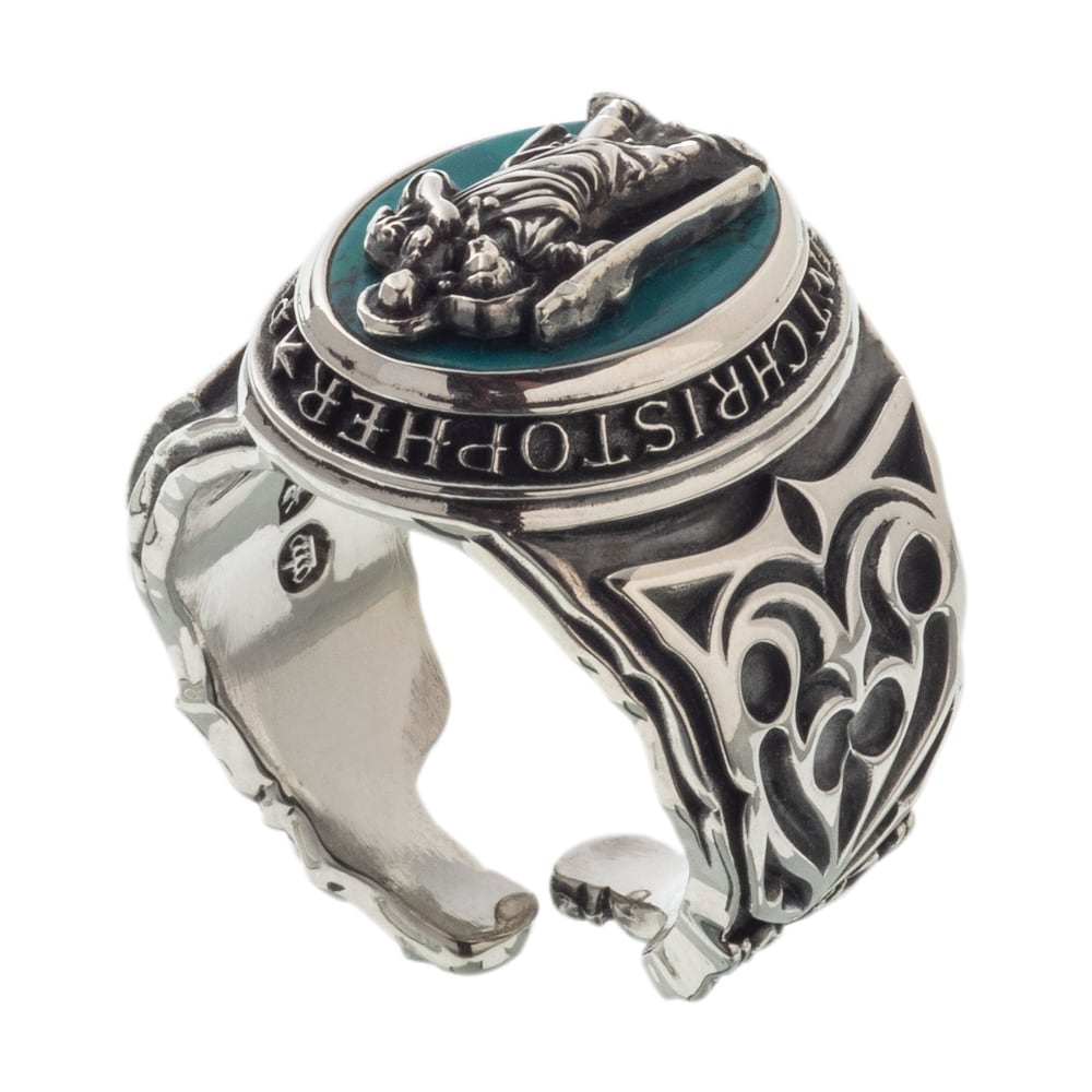 セントクリストファーリング ACR0306 St. Christopher ring シルバー