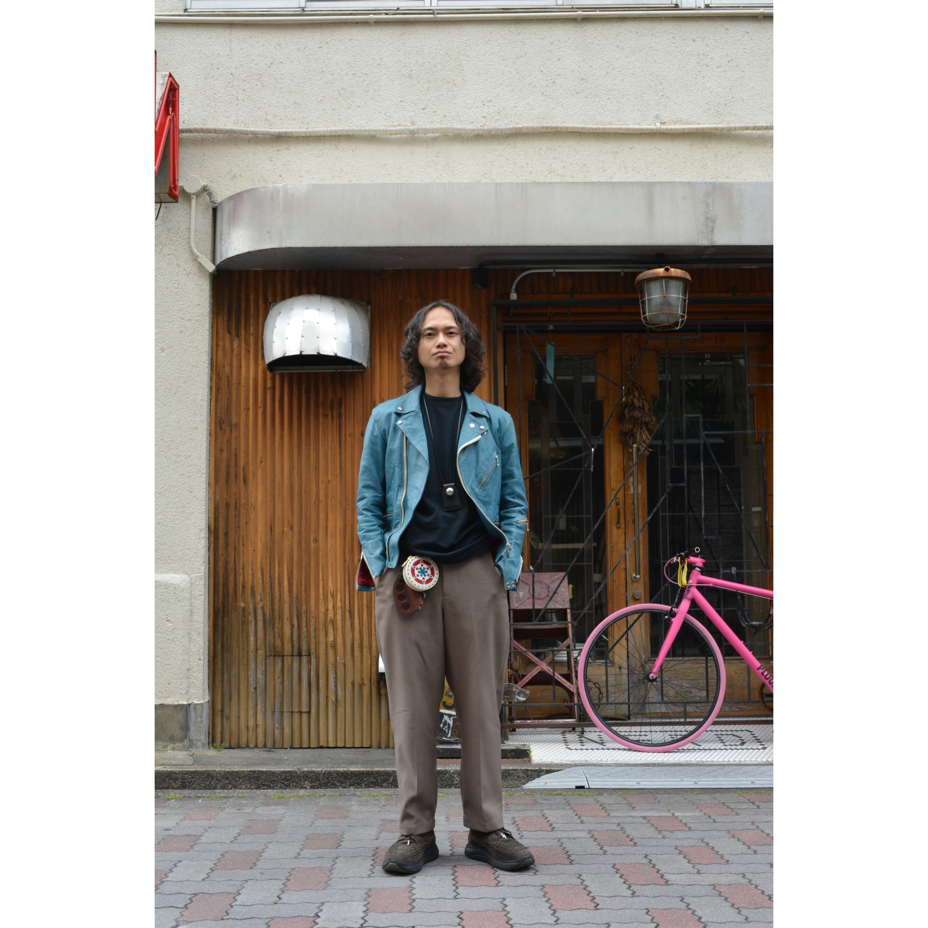 blackmeans】CIRCLE POUCH (WHITE) | HEIGHTS Online Store