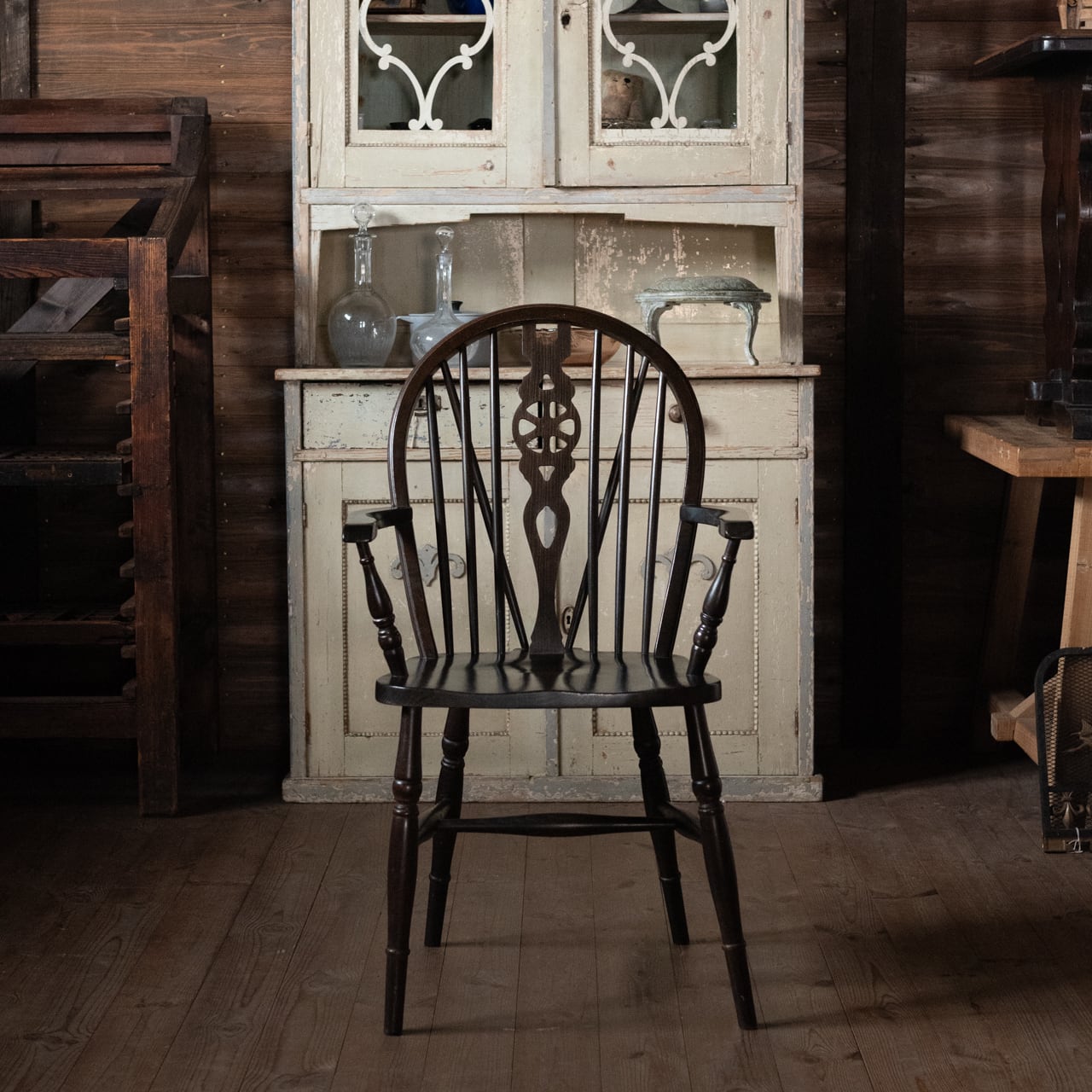 Wheelback Arm Chair / ホイールバックアームチェア〈ウィンザーチェア