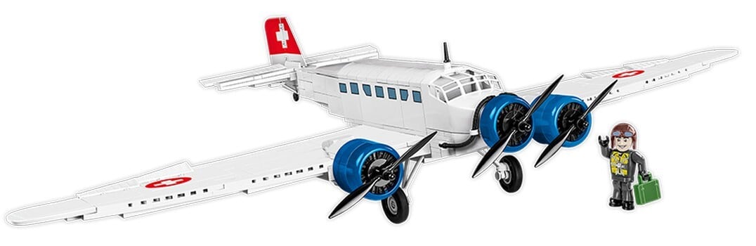 COBI #5711 Junkers JU 52/3M Swiss Air | ミリタリーブロック公式