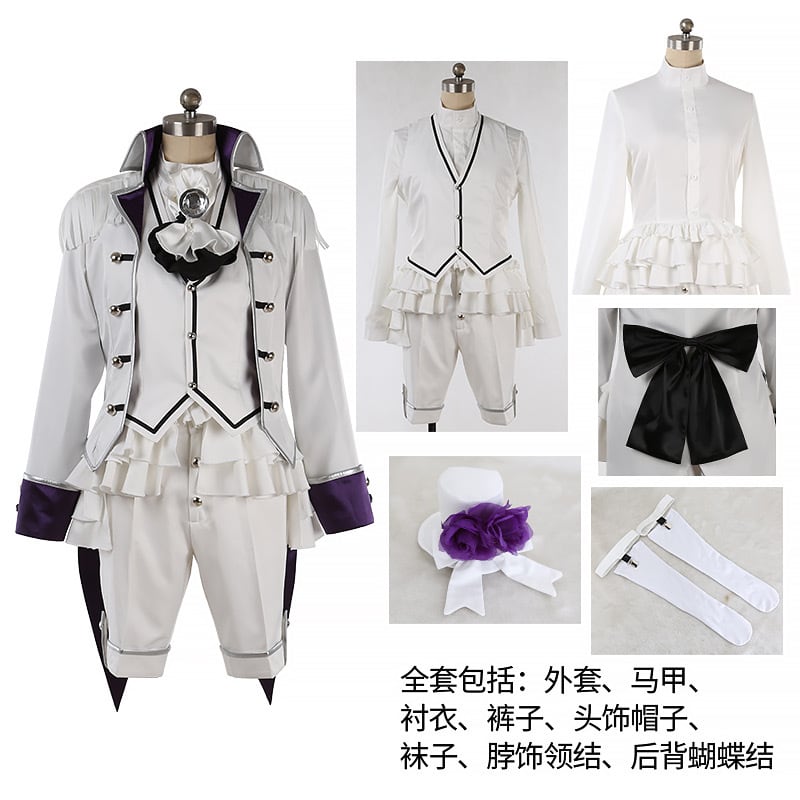 魔法使いの約束】ホワイト White 1周年 コスプレ 衣装 高品質 まほやく