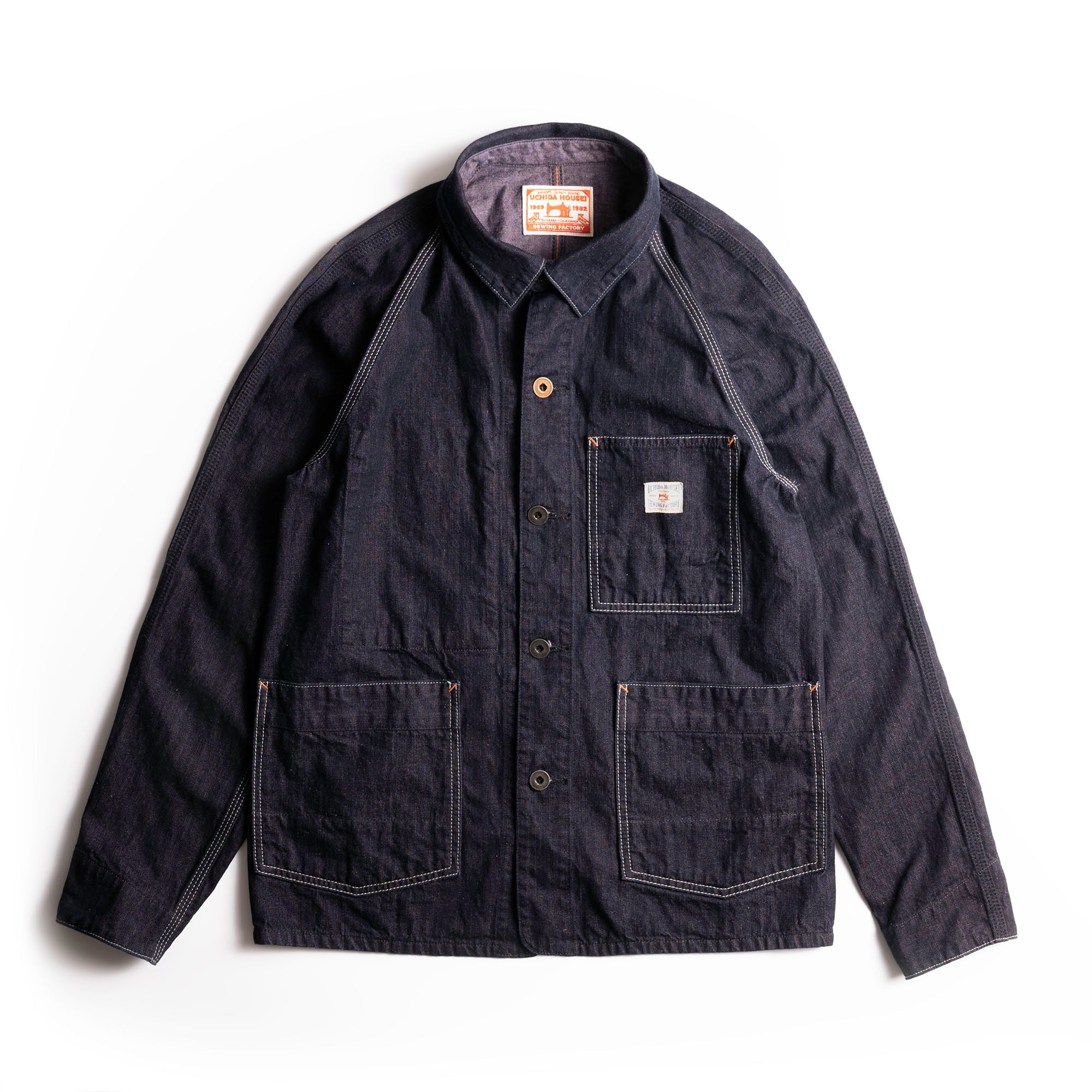 10.5oz denim coverall【デニム カバーオール】 color ID / SAKURA