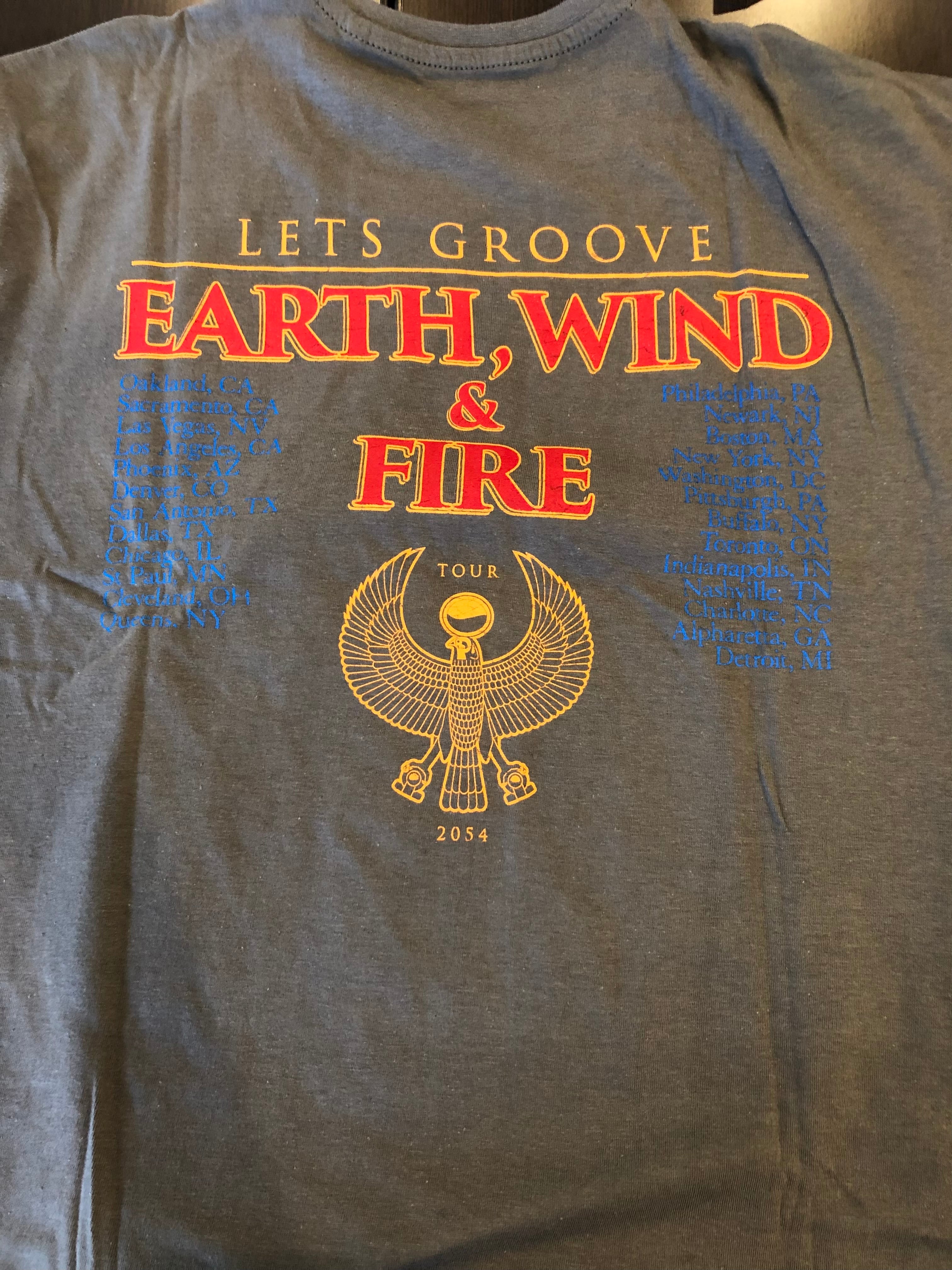 Earth Wind & Fire：LET'S GROOVE Tシャツ | ロックTシャツ バンドT
