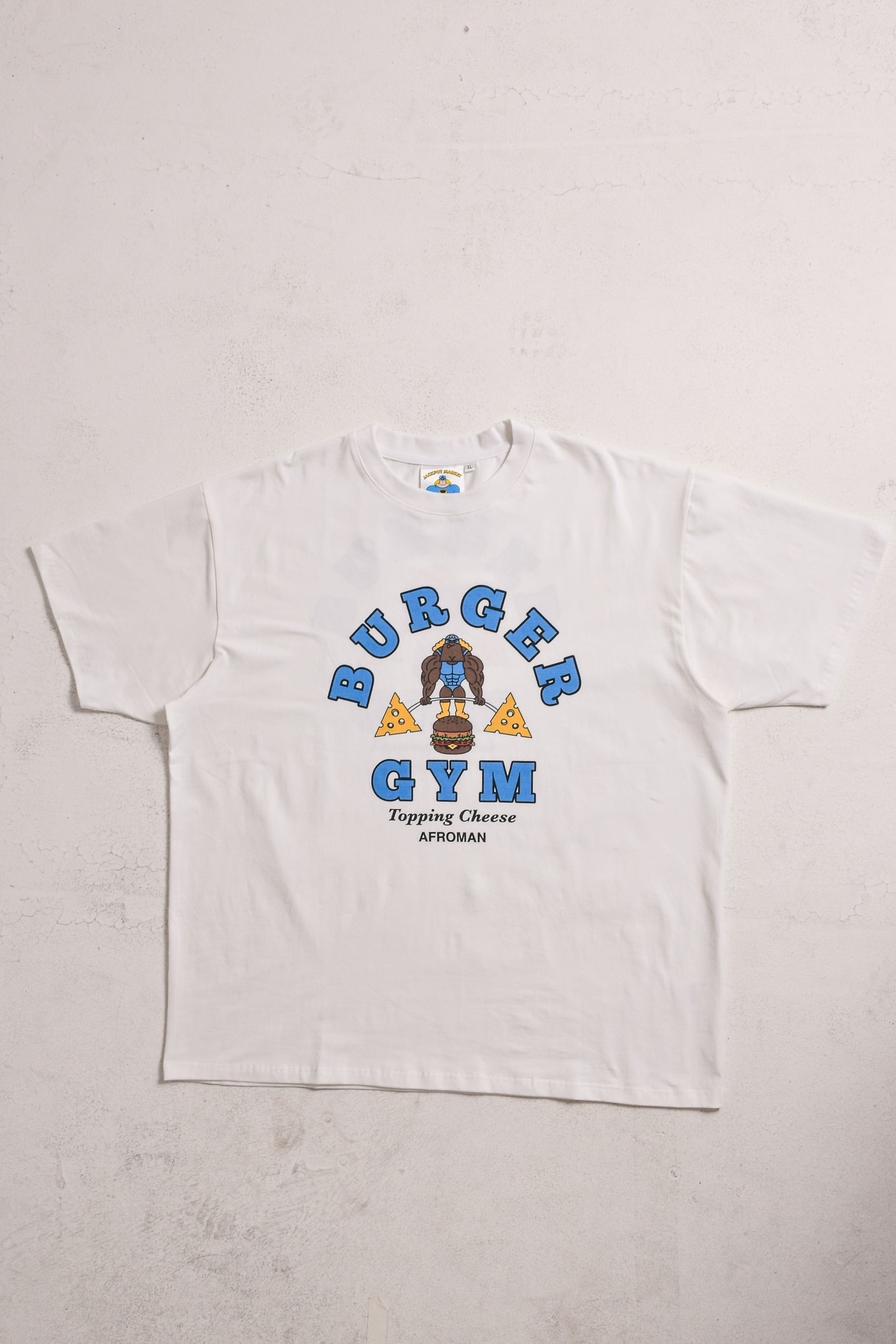 バーガージムTシャツ ホワイト | JACKPOT MARKET