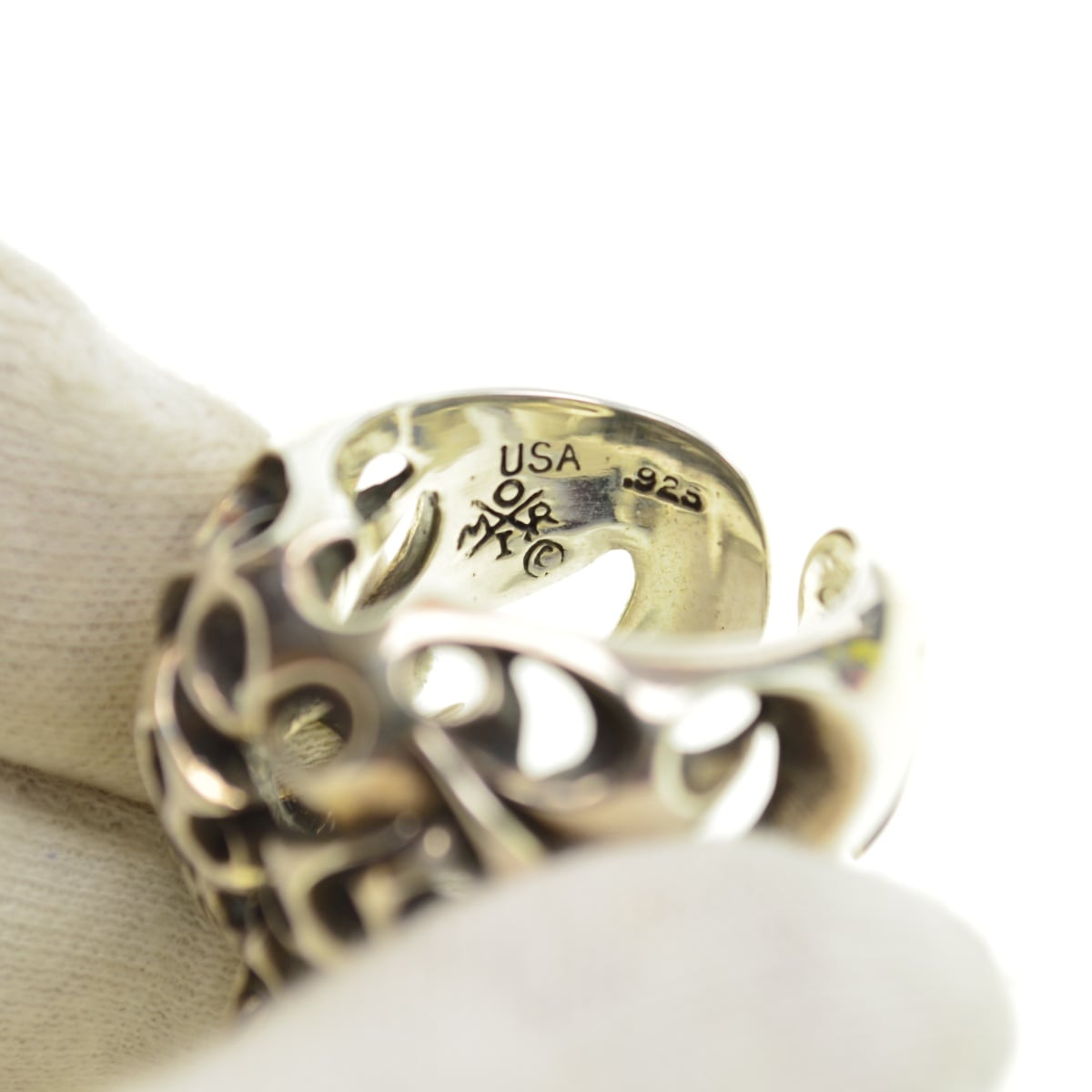 TENDERLOIN / テンダーロイン SKULL RING / SILVER ボルネオスカル