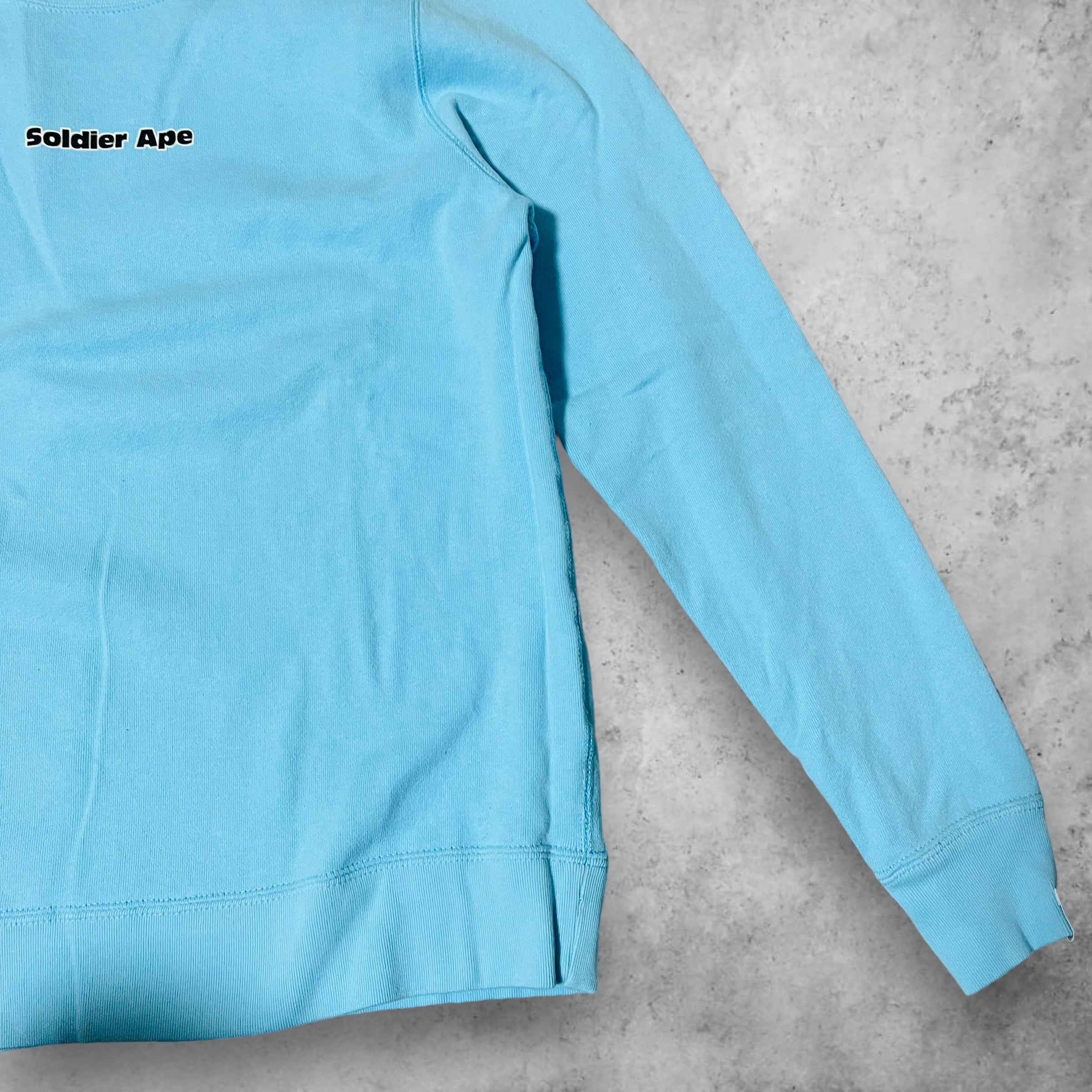 a bathing ape soldier wgm アベイシングエイプ クルーネック