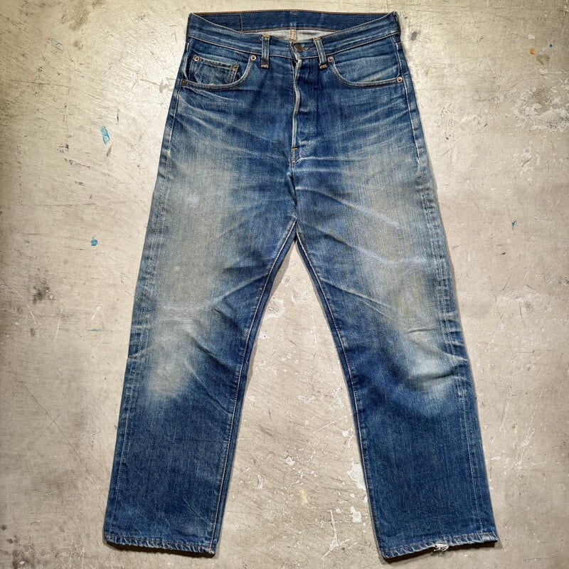 70's LEVI'S リーバイス 501 デニム Big E 過渡期モデル 通常R 刻印2