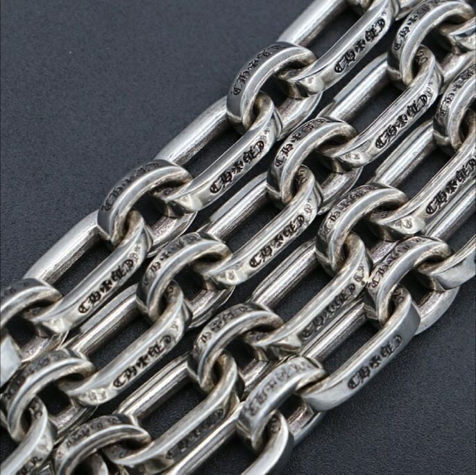 CHROME HEARTS クロムハーツ ペーパーEチェーン ネックレス 20インチ