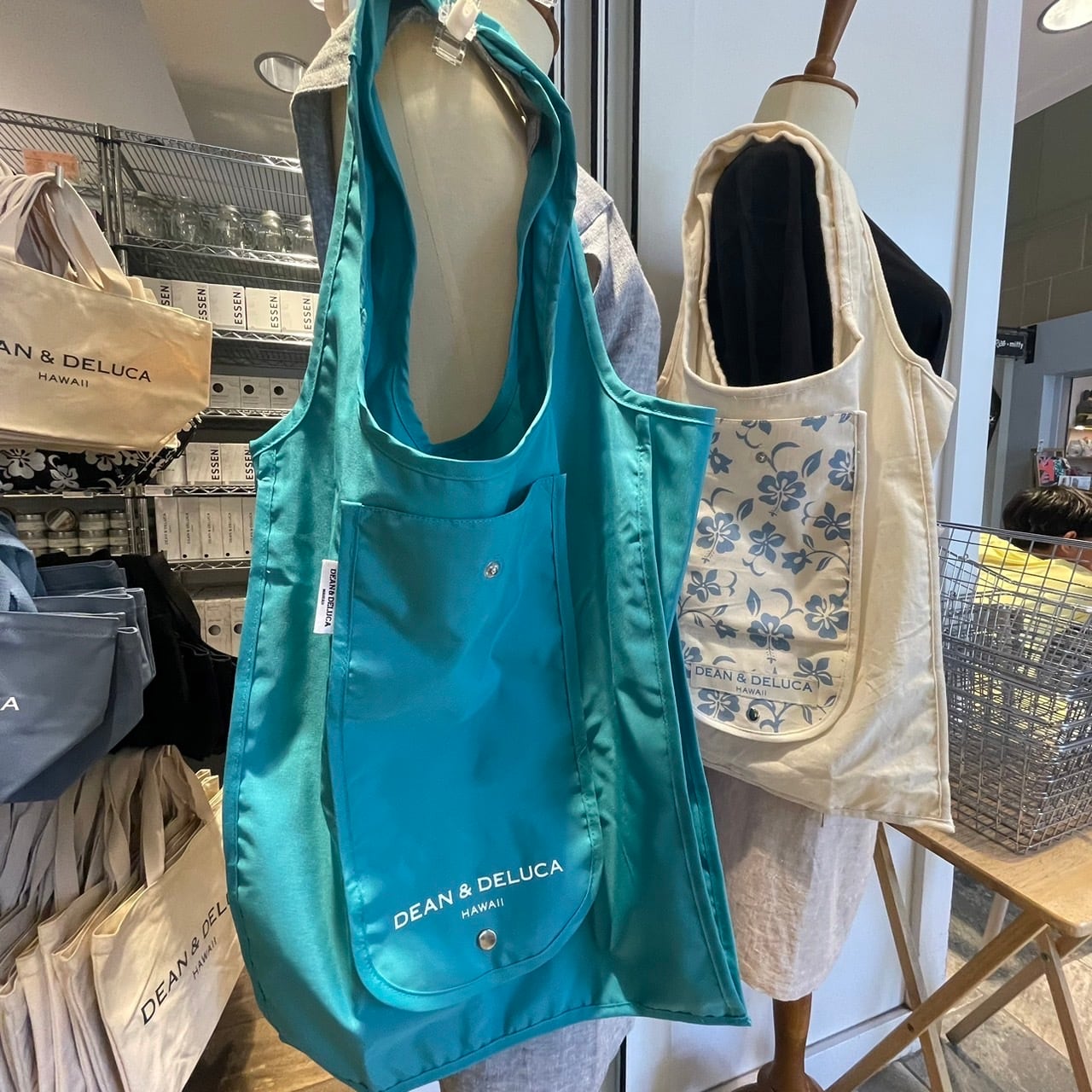 コンパクトエコバッグ《ハワイ限定》Dean & DeLuca ディーンアンド
