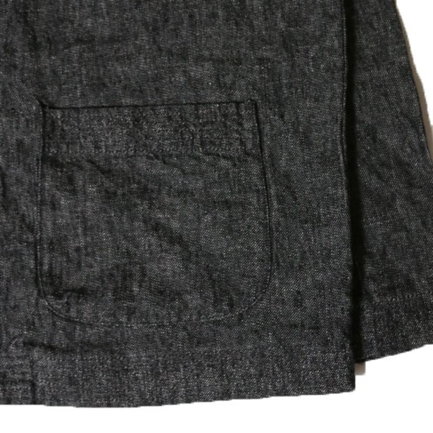 CWORKS Wall - Linen French China Jacket - by FINE CREEK シー