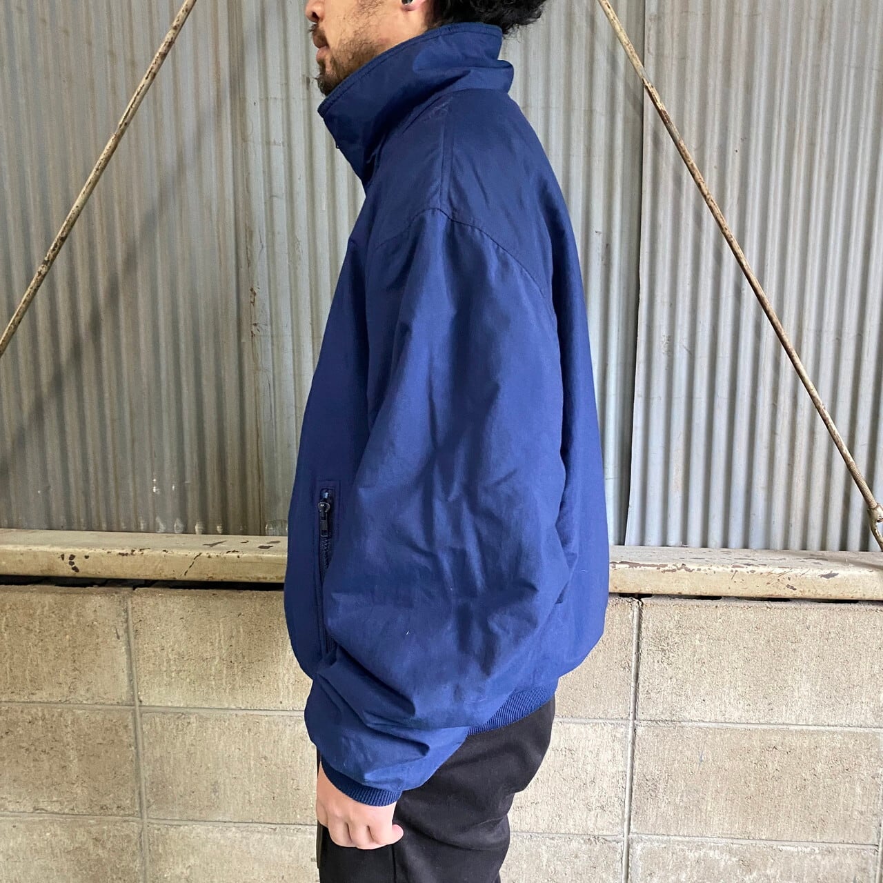 ビッグサイズ 90年代 Eddie Bauer エディーバウアー WINDFOIL フリース