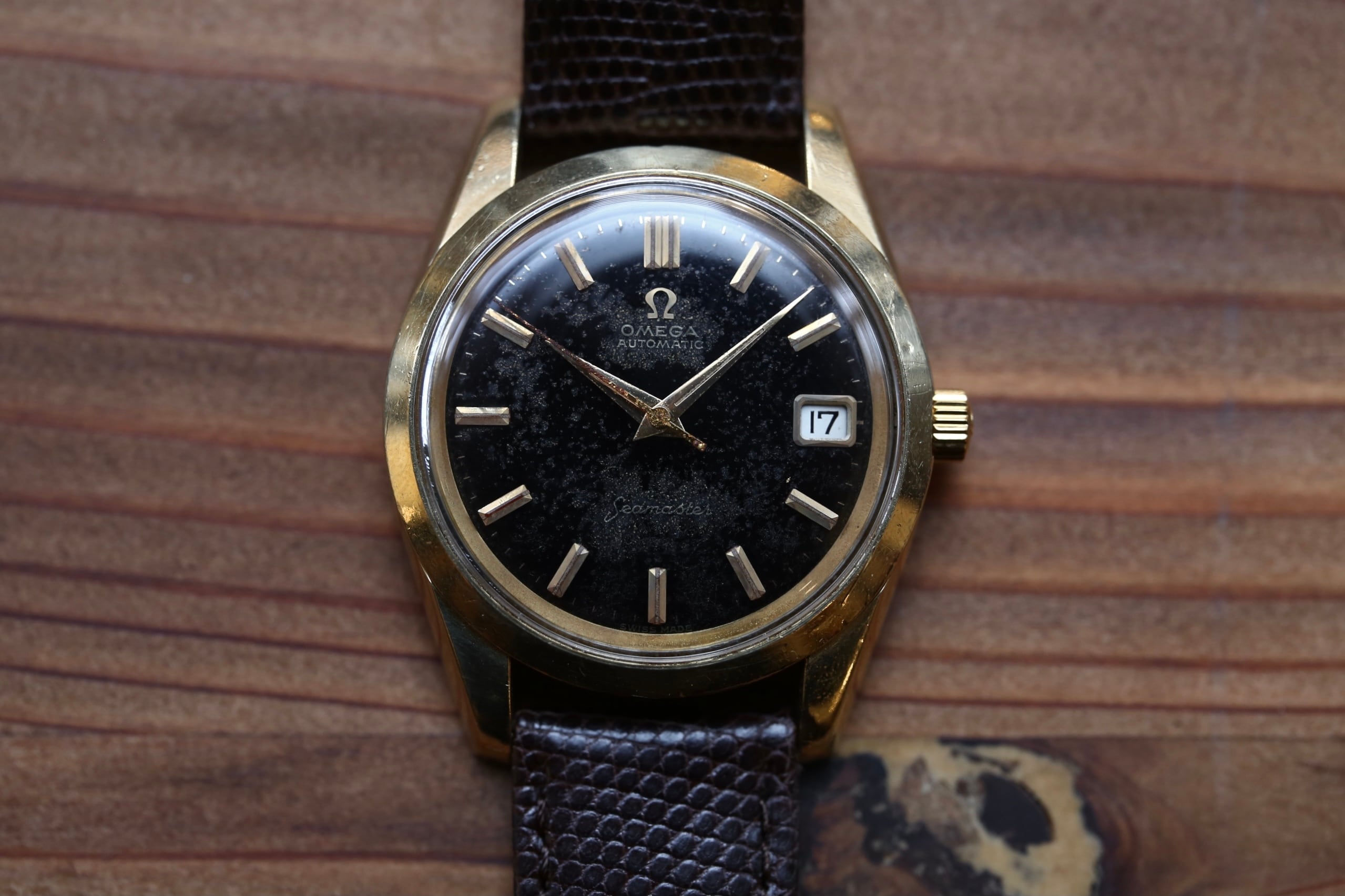 OMEGA】 1960's オメガ シーマスター デイト ” Star dust ” ブラック