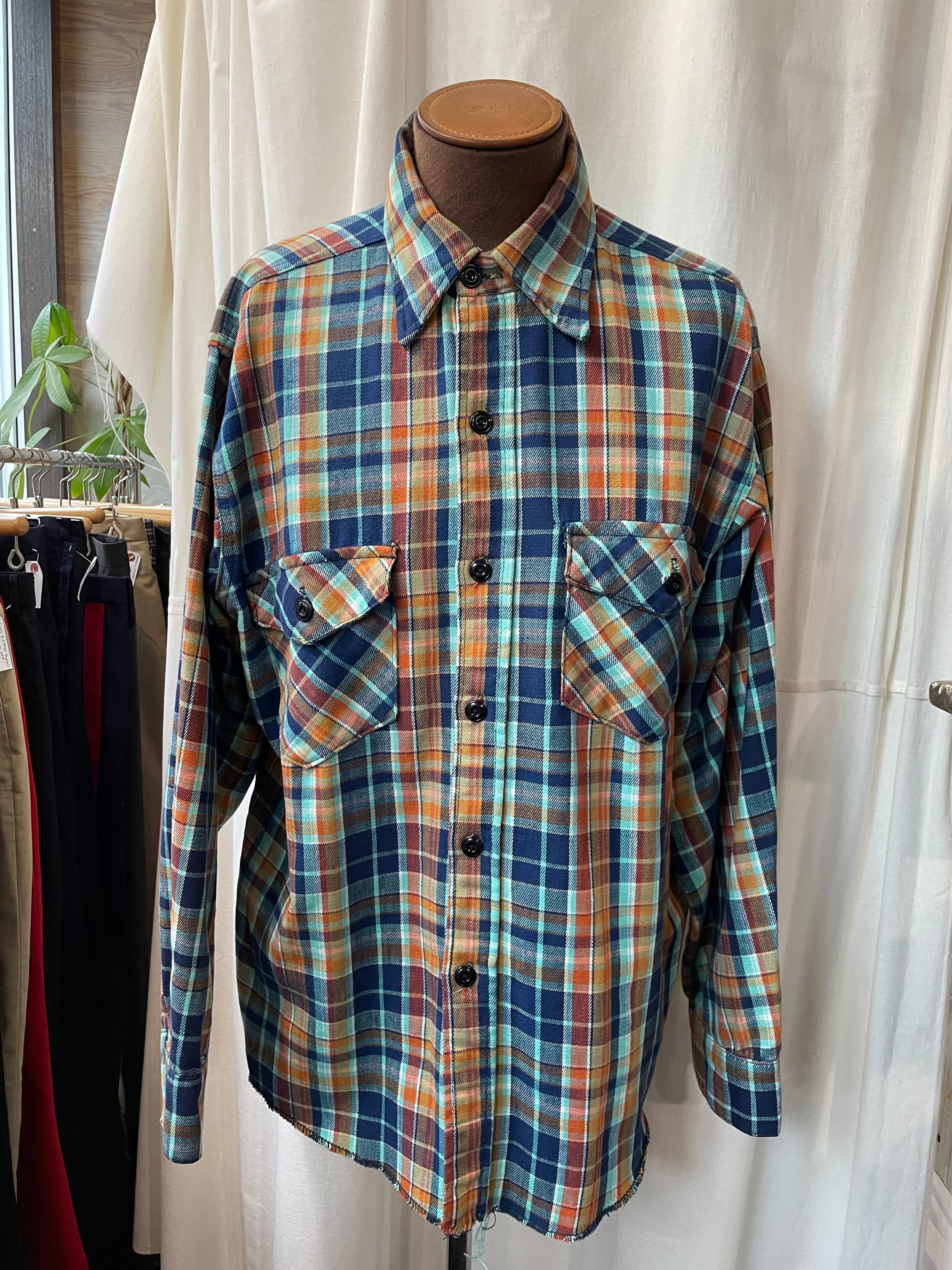 60's vintage FROSTPROOF フロストプルーフ チェックシャツ フランネル