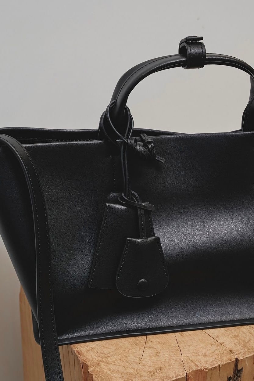TODAYFUL Useful Leather Bag (M) ユーズフルレザーバッグ Black