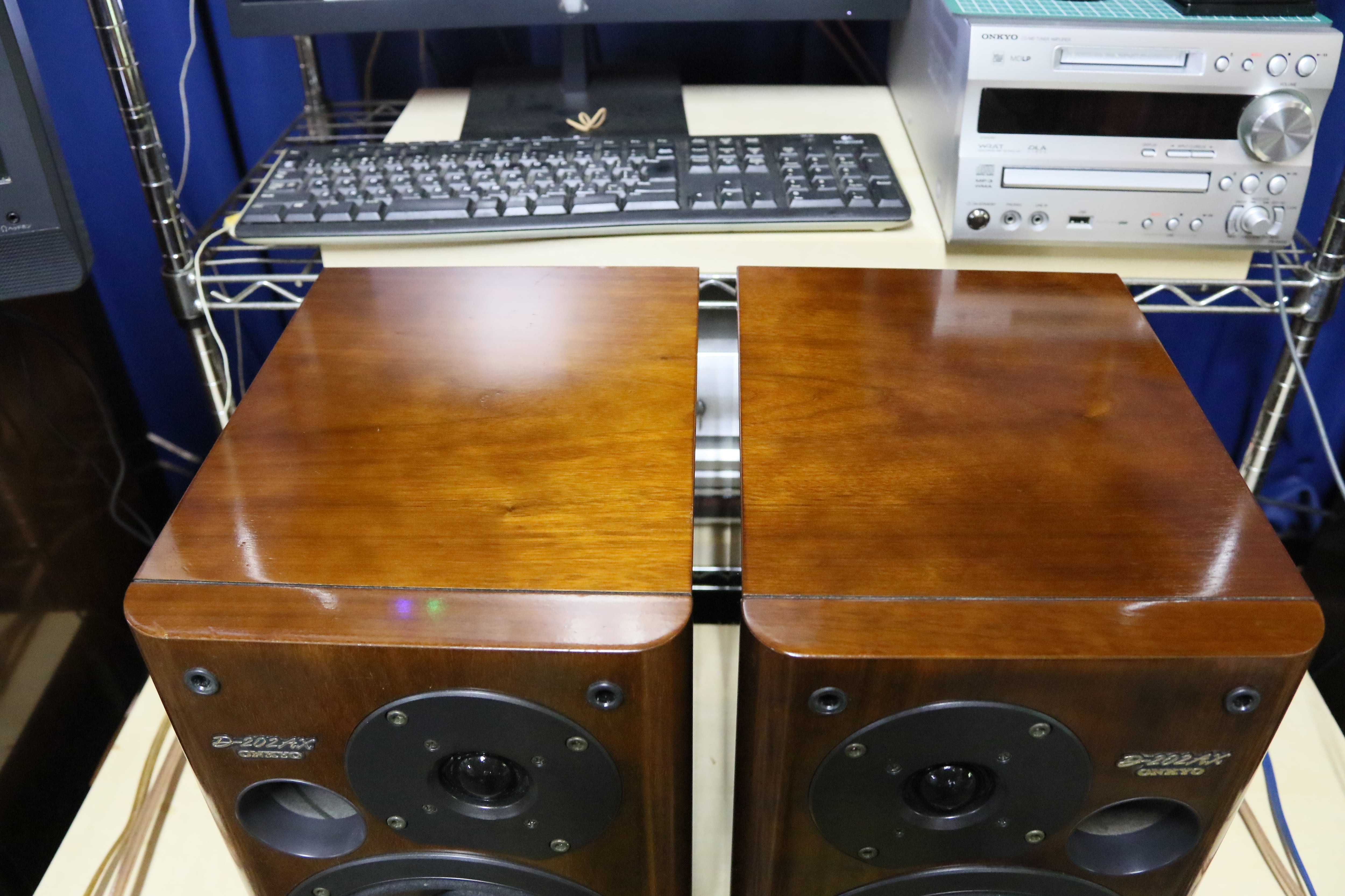 名機スピーカー】ONKYO 2WAYスピーカ D-202AX （管25065