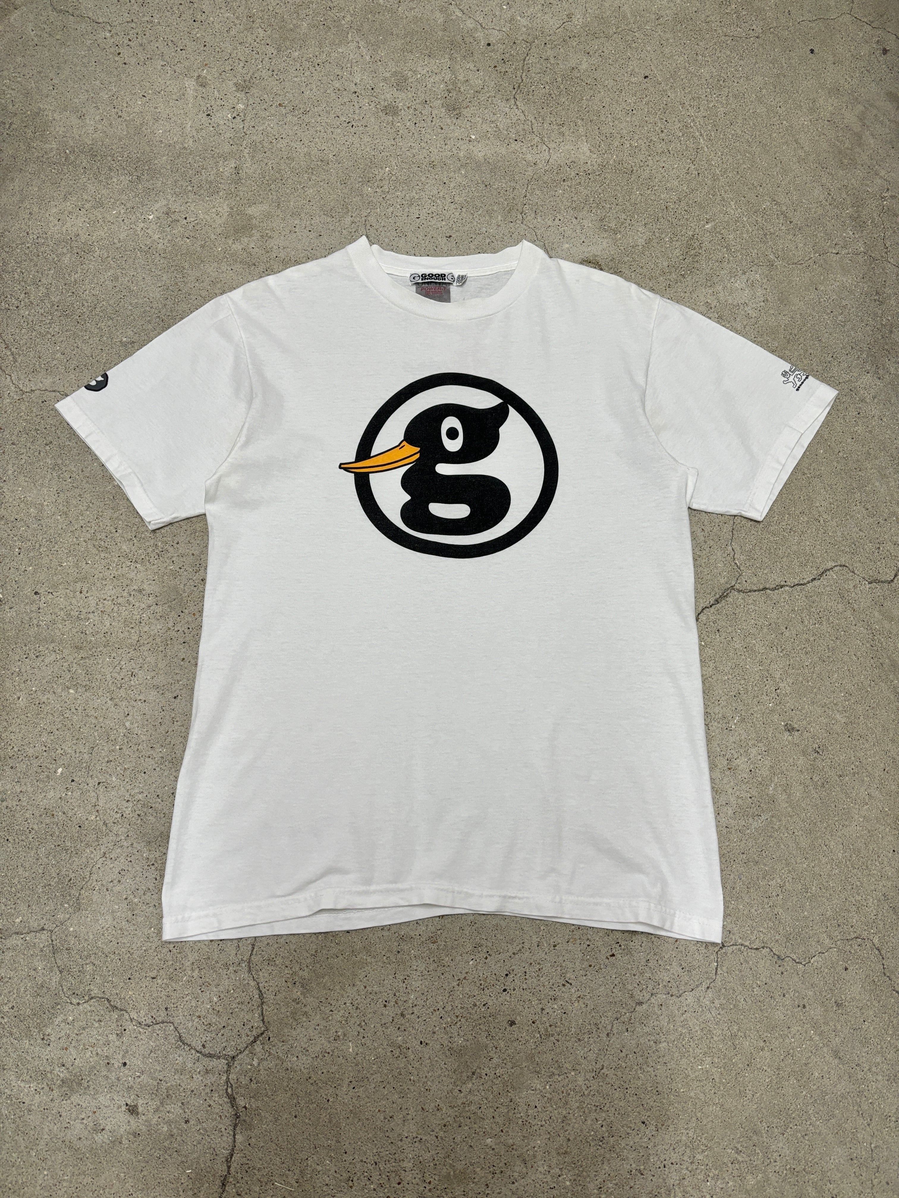 90～00s GOODENOUGH/G Logo print Tee/1998年製/M/ONEITA/アヒルロゴ/G