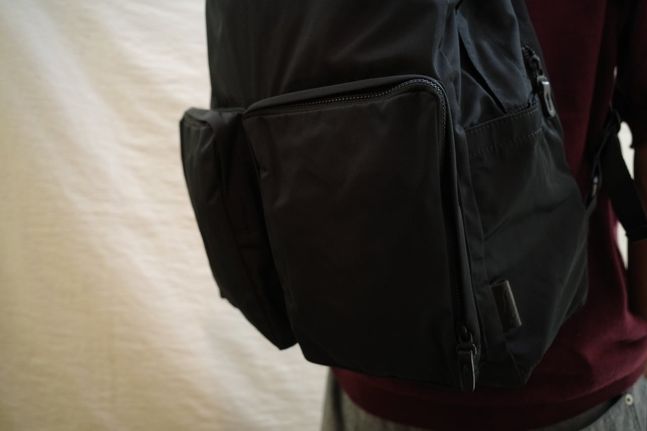 AMIACALVA(アミアカルヴァ) / RESTOCK Gabardine Backpack - BLACK