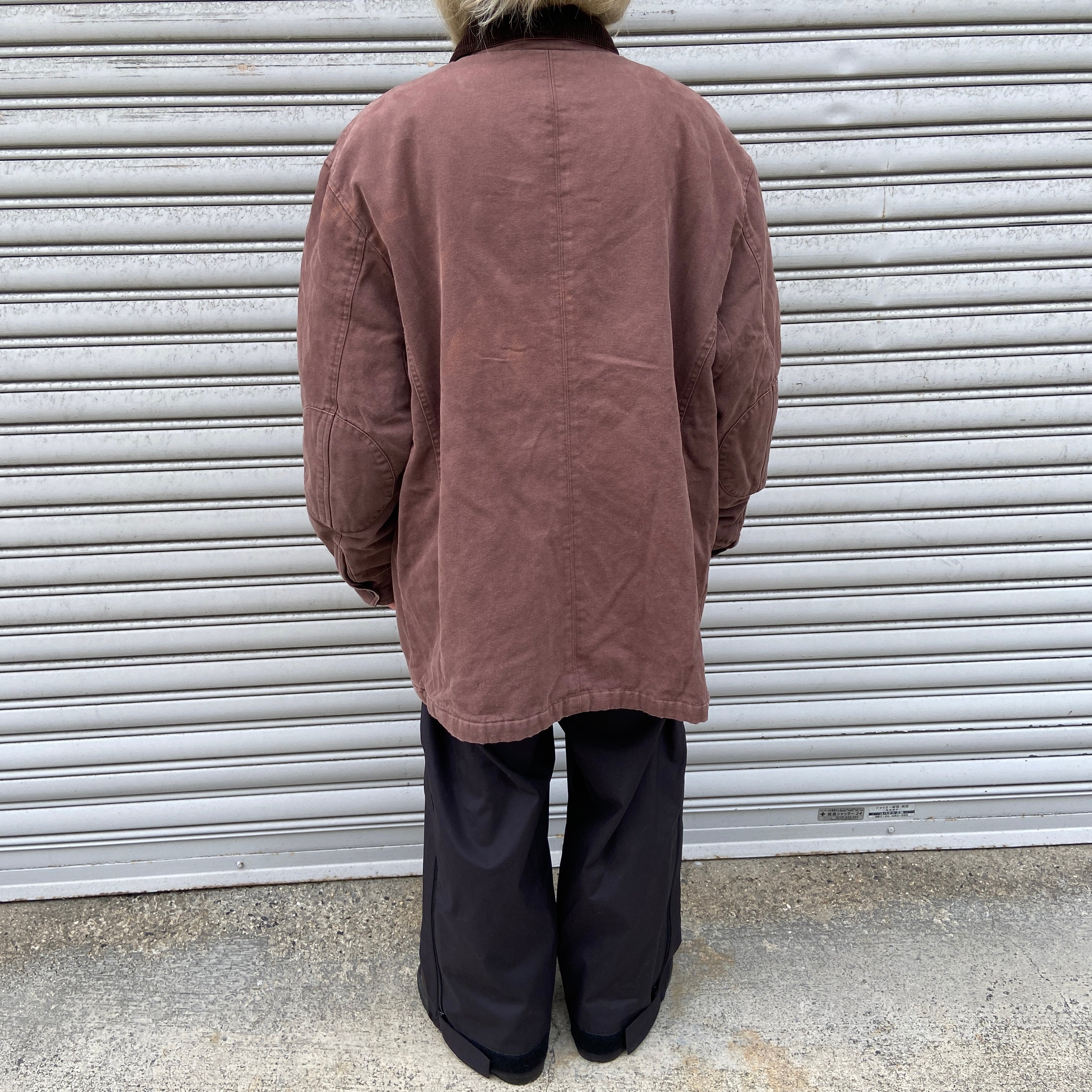 Brooks Brothers ダック地ハンティングジャケット ブラウン XXL | 古着
