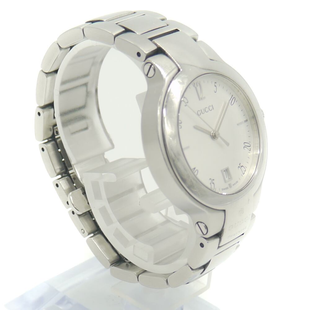 GUCCI グッチ 8900M クォーツ シルバー文字盤 メンズウォッチ Y00986