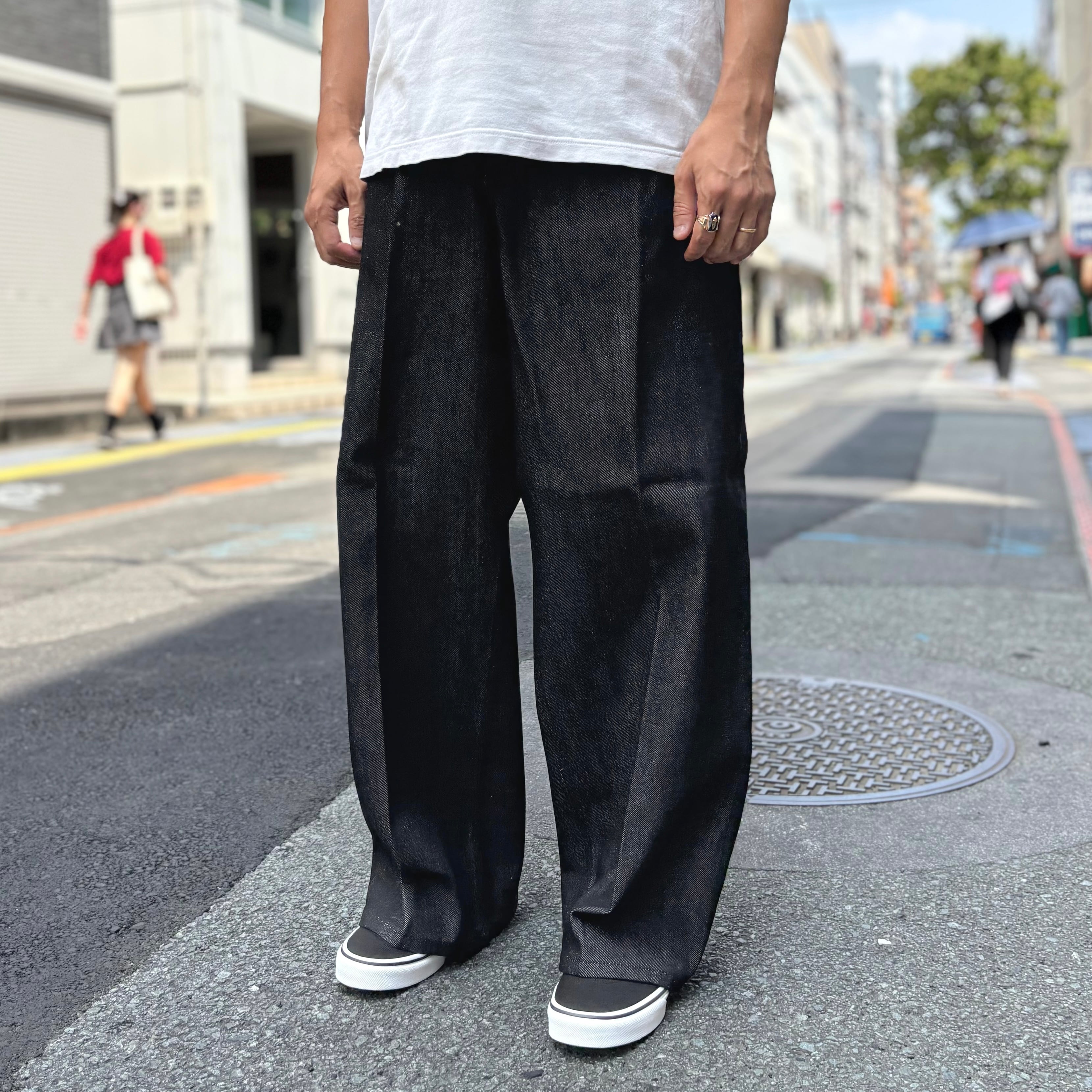 USA企画 BEN DAVIS GORILLA CUT DENIM PANTS - Indigo Black / ベン