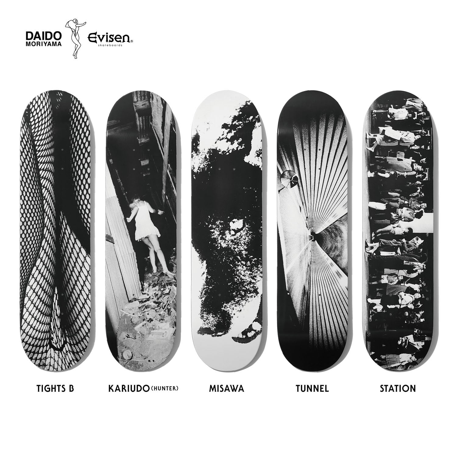 EVISEN X DAIDO MORIYAMA BOARD | SOUTH TREE skateshop