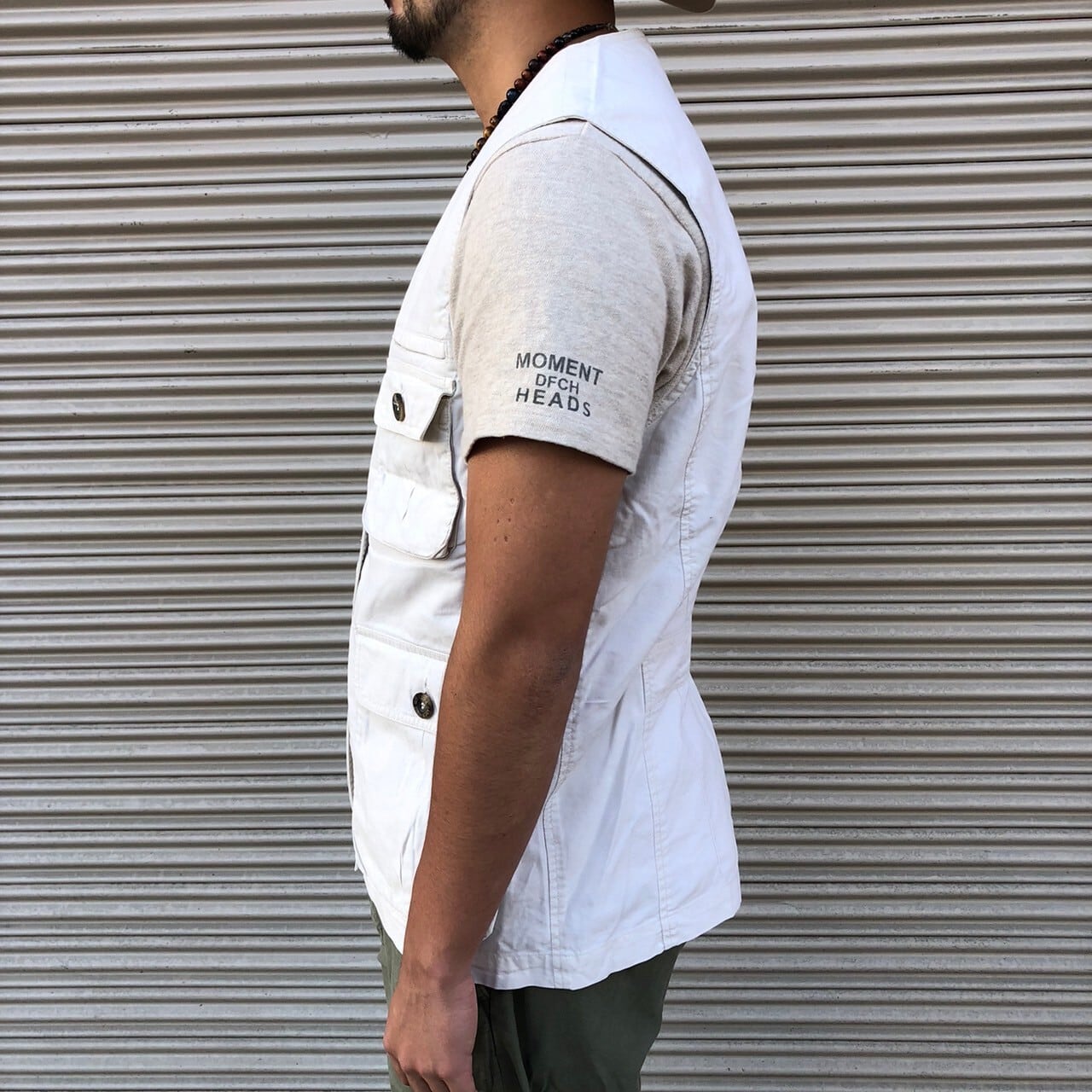 80s 90s Eddie Bauer コットンベスト エディーバウアー ヴィンテージ