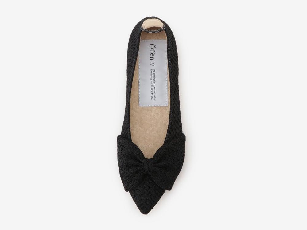 pointed-RBON / BLACK | Offen