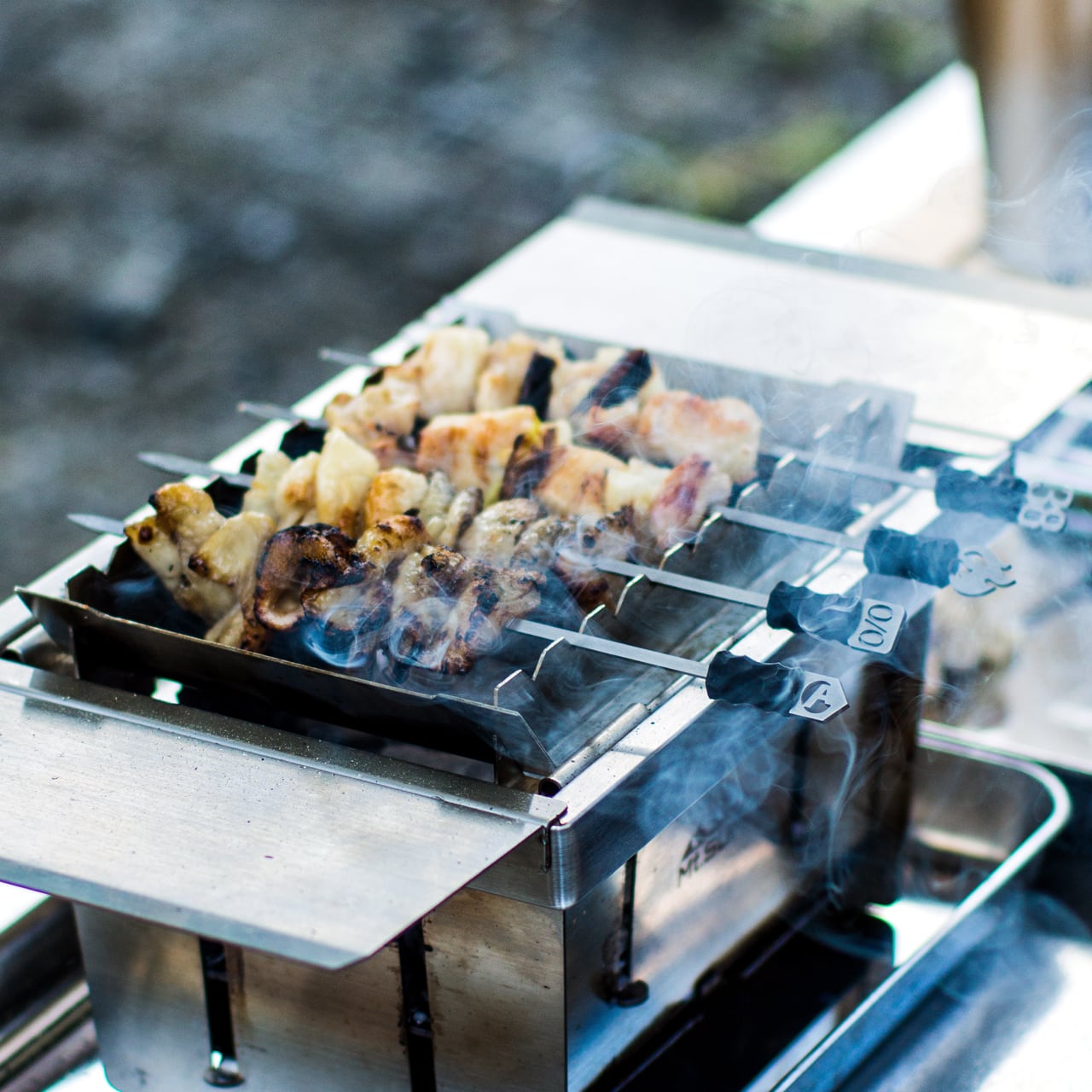 ステンレス製 串焼きホルダー｜Mt.SUMI（マウントスミ）パーフェクト