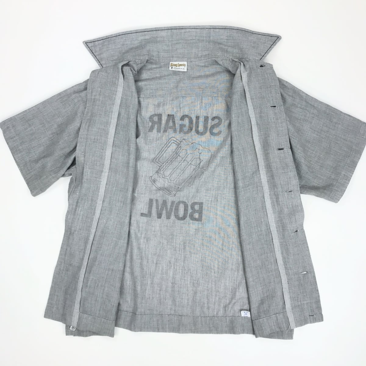 KING LOUIE 70年代 USA製 CREATION タグ ポリコットン BEER バック