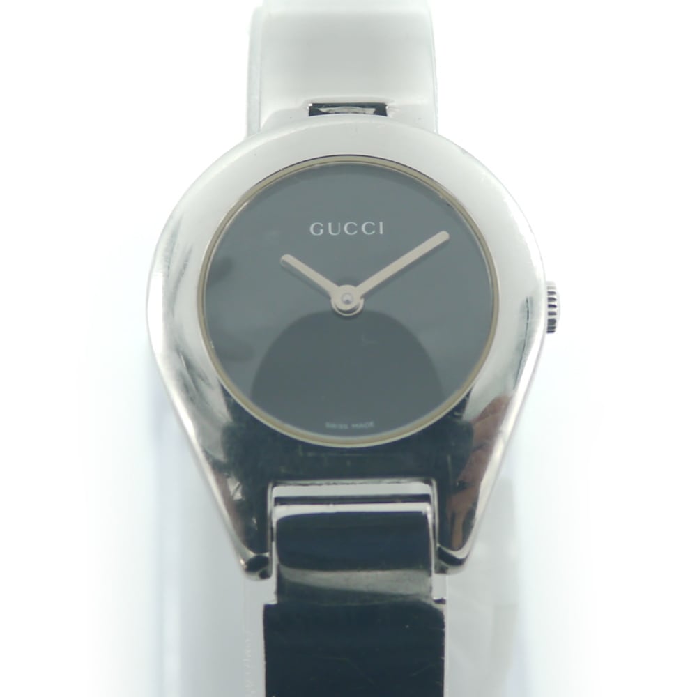 GUCCI グッチ 6700L クォーツ 黒文字盤 腕時計 レディースウォッチ