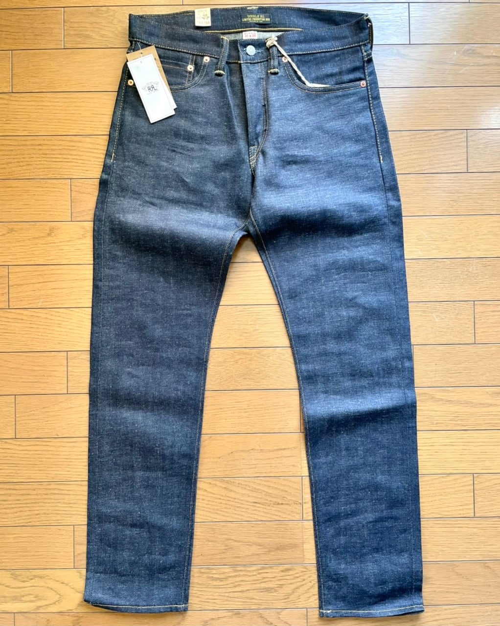 新品 世界限定200本 RRL アメリカ製 セルビッジデニム W31-L30 | Room