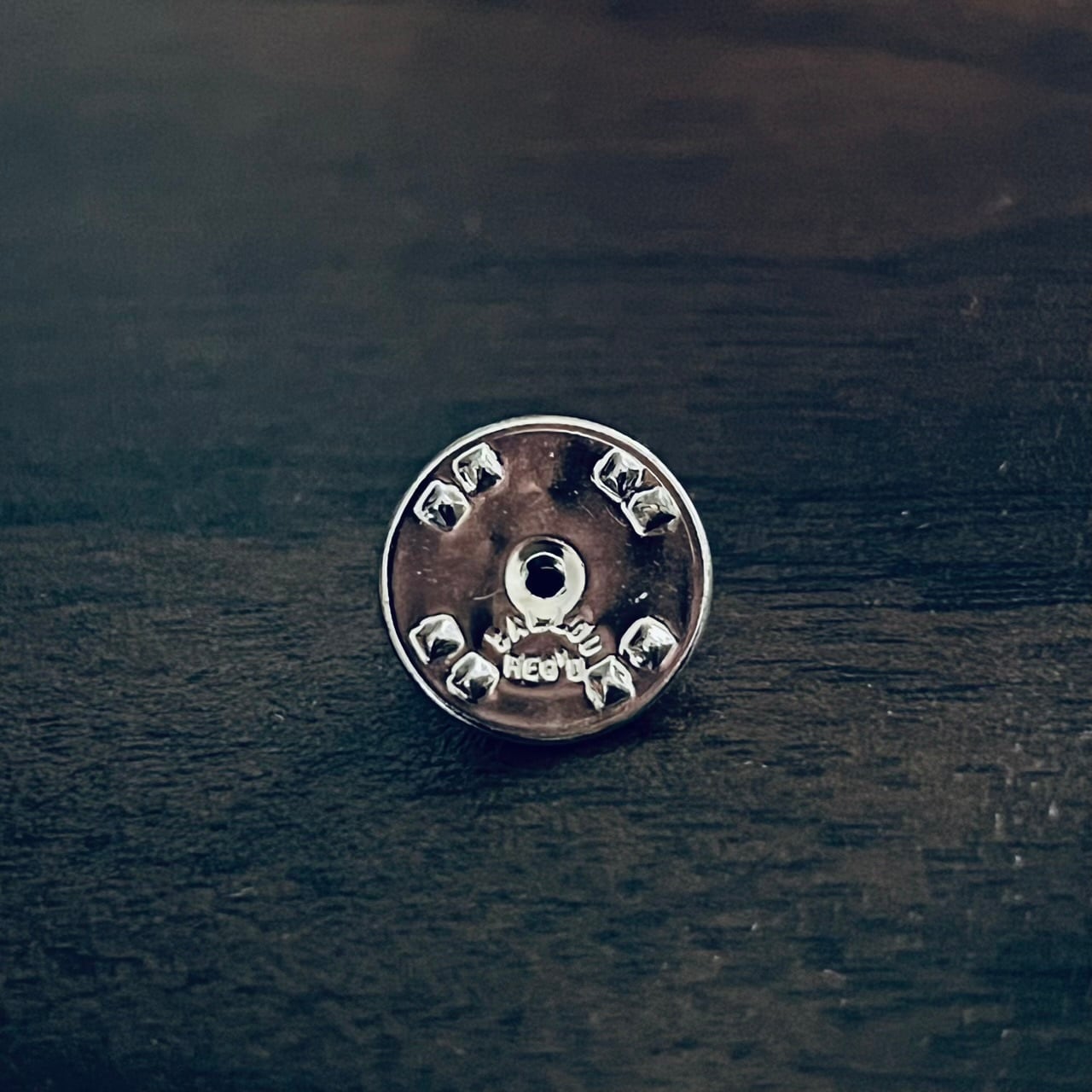 VINTAGE TIFFANY & CO. GOOD NEWS Pin Badge Sterling Silver